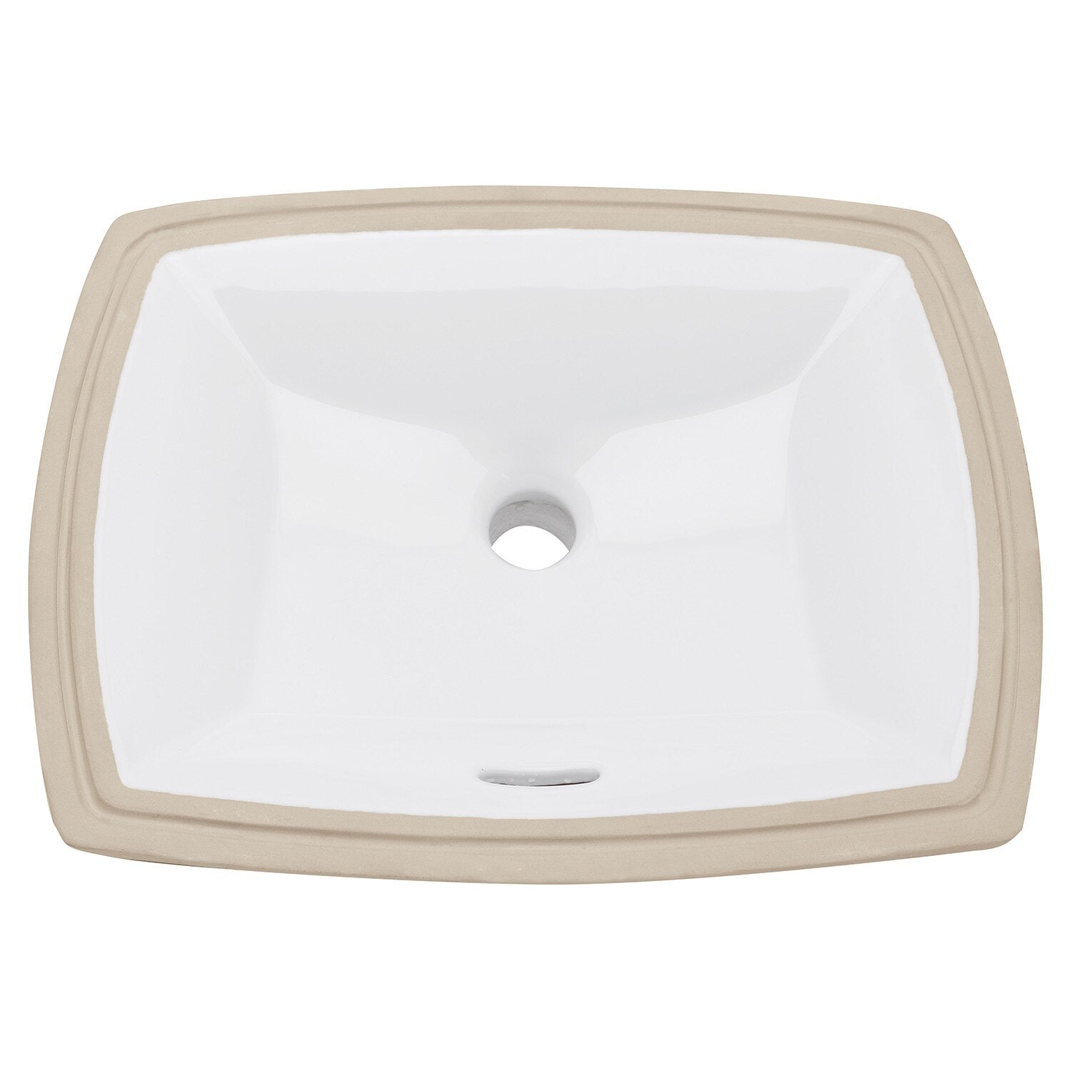 Burr Ridge™ Undercounter 19 5/8" x 16 5/8" Rectangular Bathroom Sink