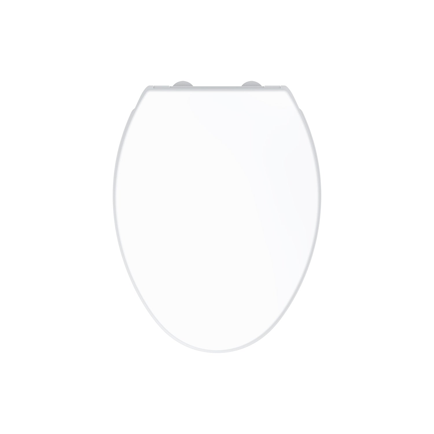Soft-Close, Quick-Release Elongated Toilet Seat with Cover