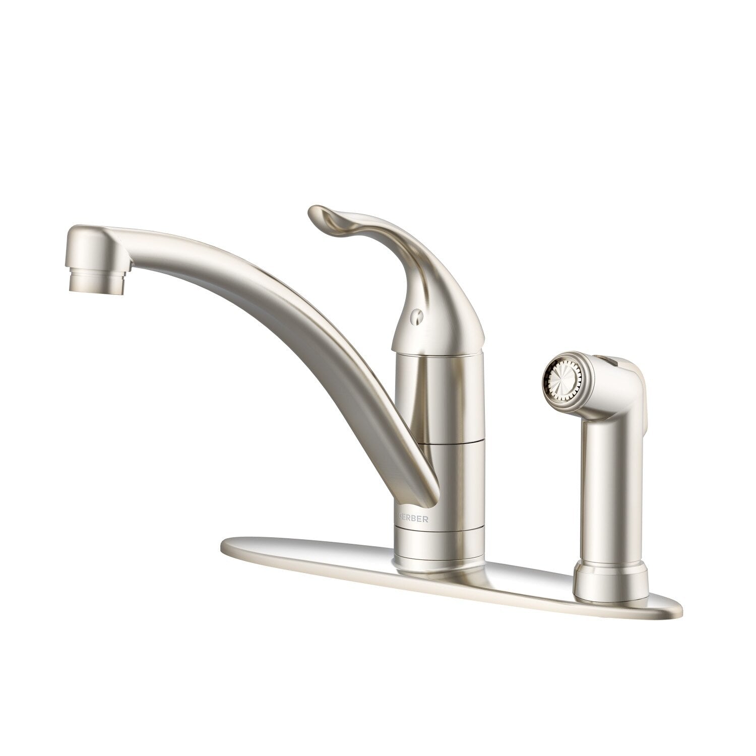 Viper™ Single Handle Kitchen Faucet w/ Spray on Deck  Aeration/ Spray