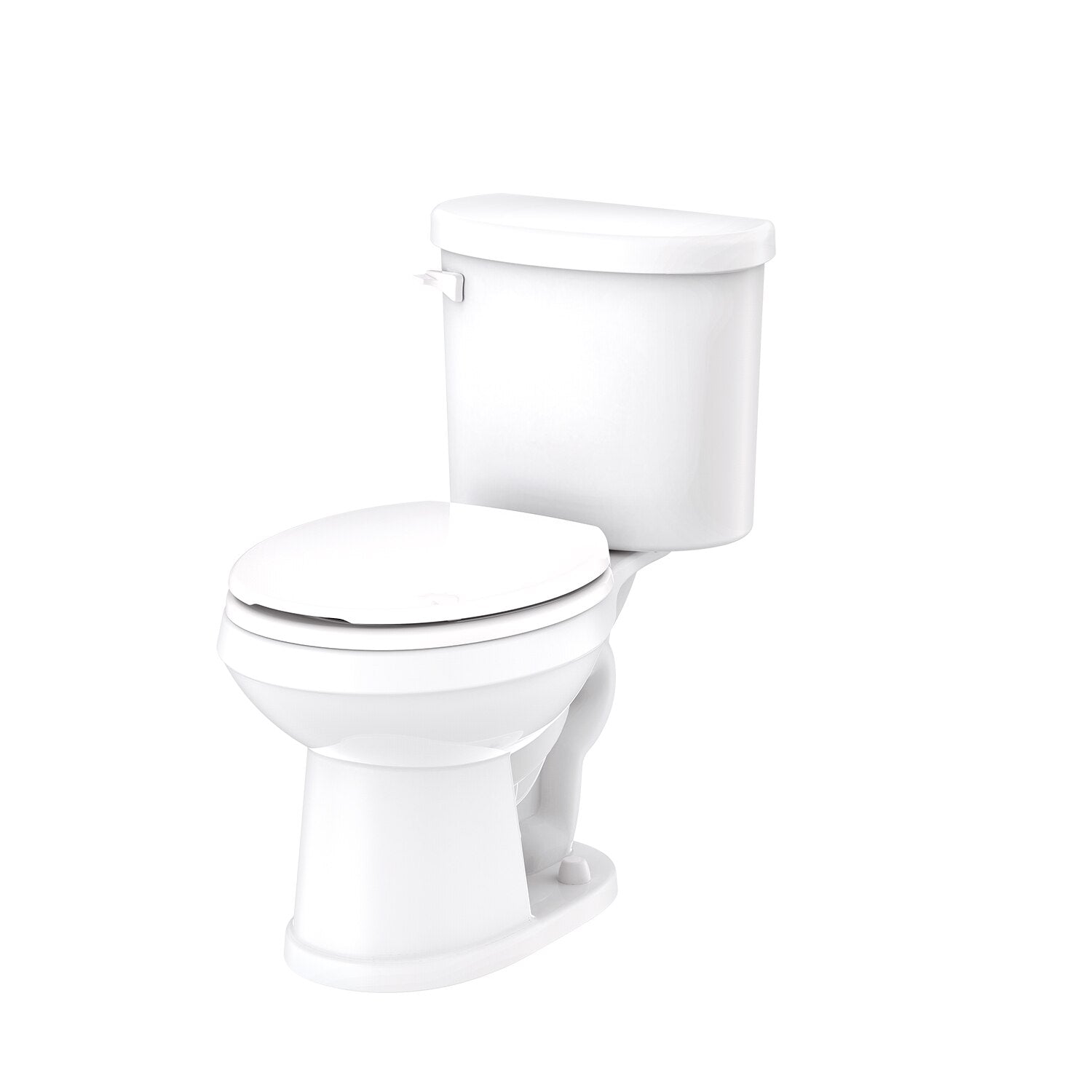 Gerber Banner™ Standard Height 1.28gpf 12" Rough-In Two-Piece Round Front Toilet