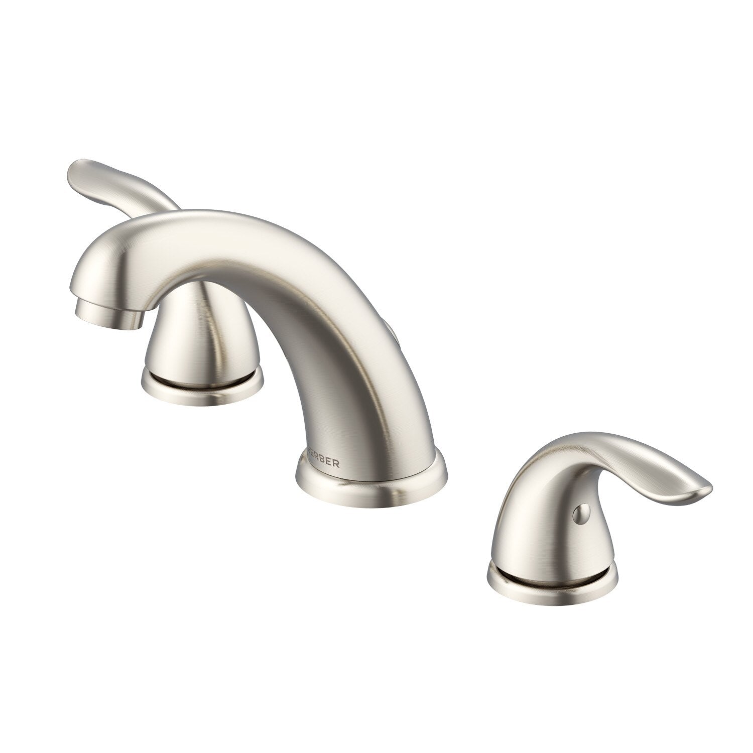 Viper™ Two Handle Widespread Bathroom Faucet with 50/50 Touch-Down Drain