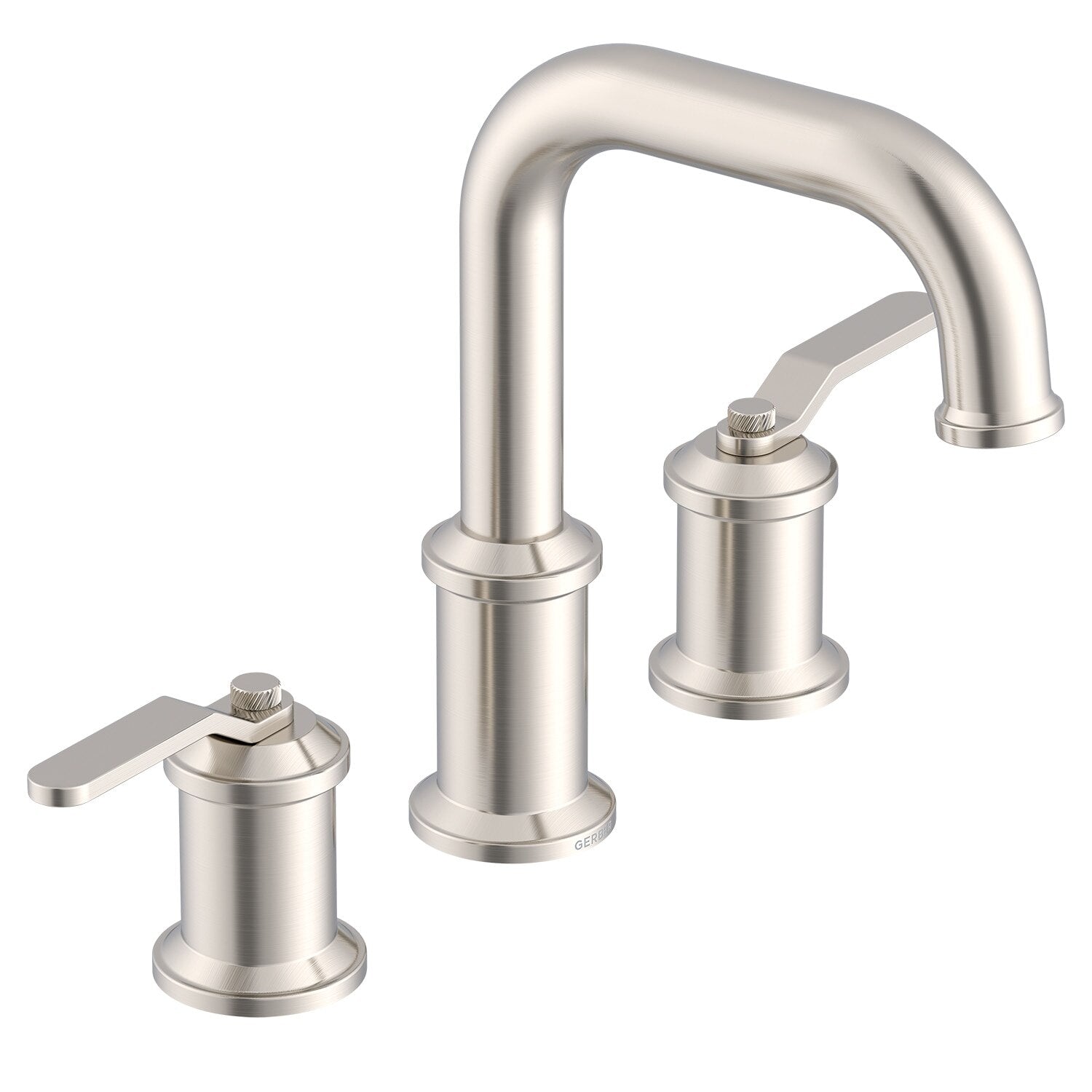 Kinzie® Two Handle Widespread Bathroom Faucet with Metal Touch-Down Drain