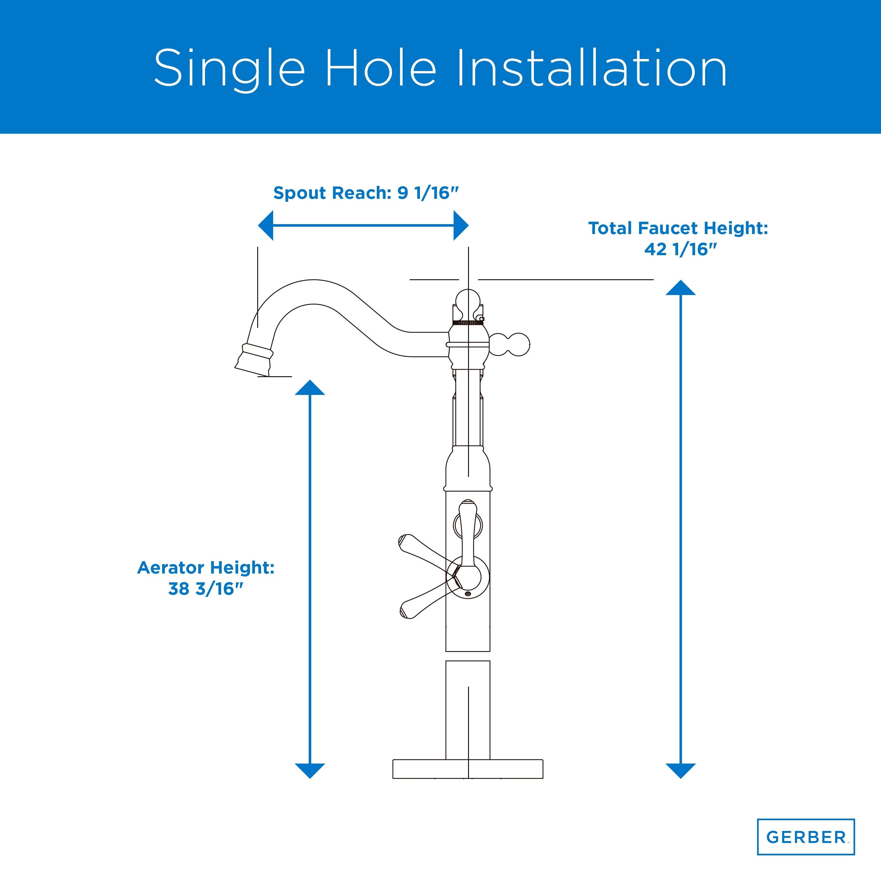 Traditional Floor Mount Tub Filler Trim Kit with Showerstick™ Handshower 1.75 gpm