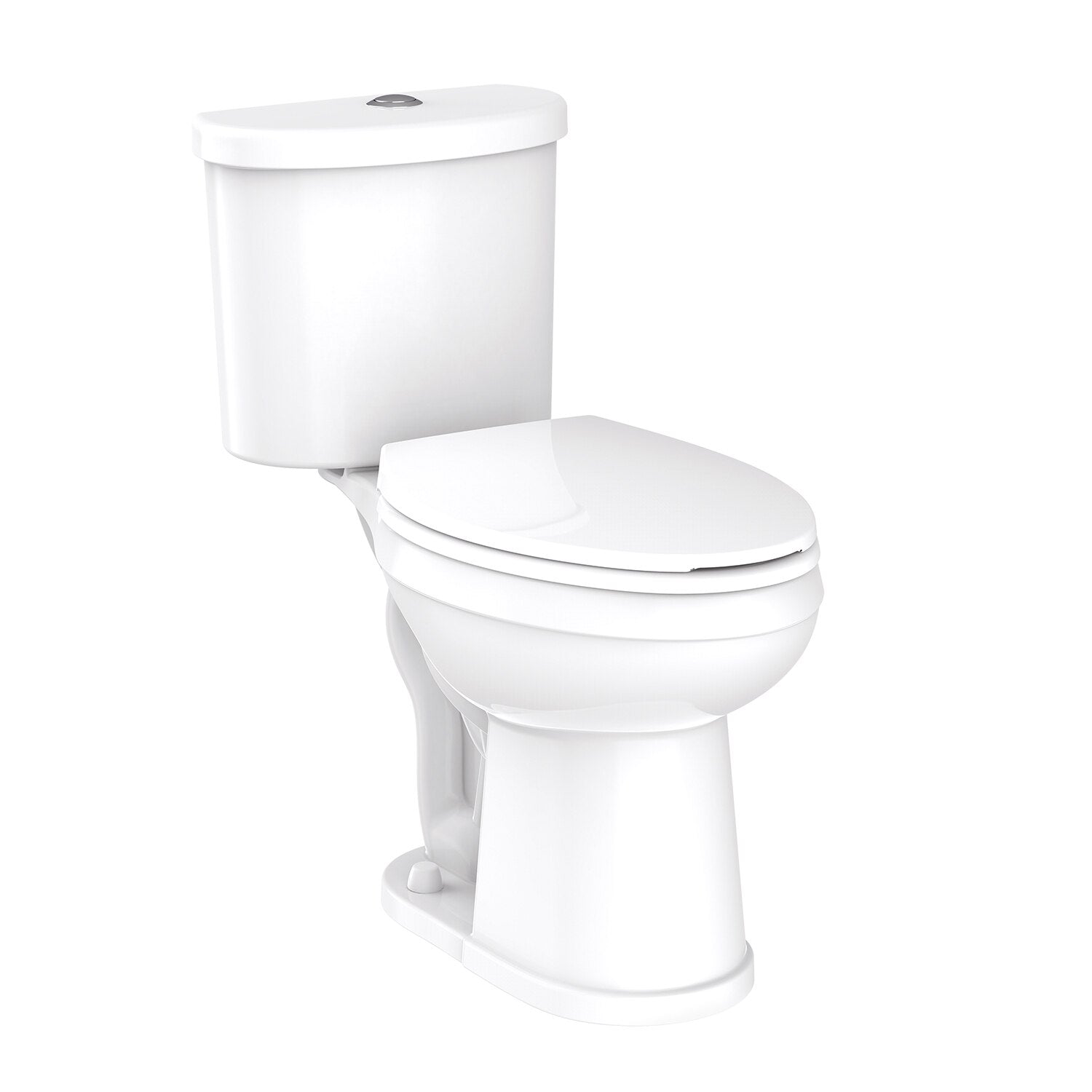 Gerber Banner™ ErgoHeight™ Dual Flush 1.28/1.0 gpf 12" Rough-In Two-Piece Elongated Toilet