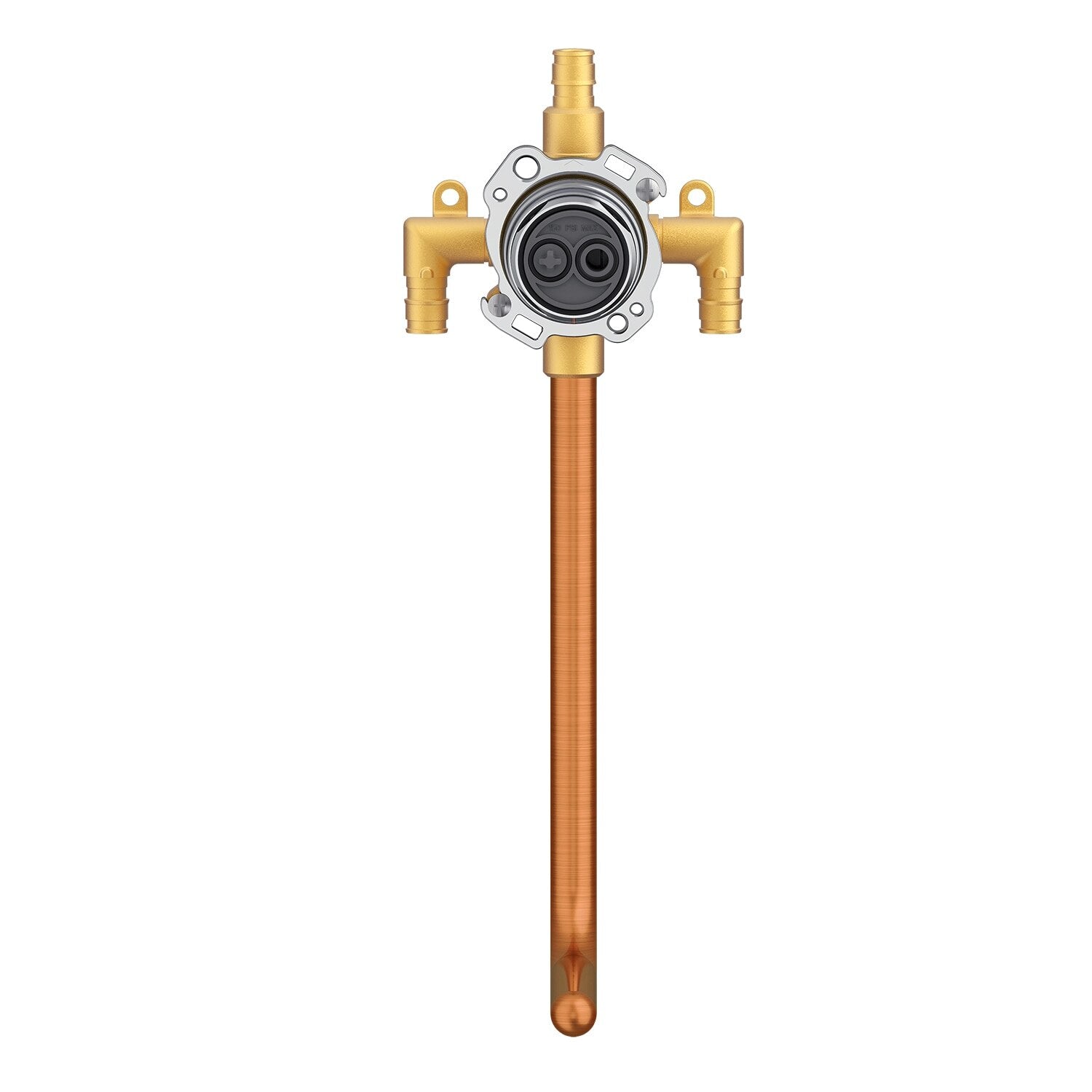 Treysta® Tub & Shower Valve Vertical Inputs WITHOUT Stops with Stub-Out Cold Expansion Pex
