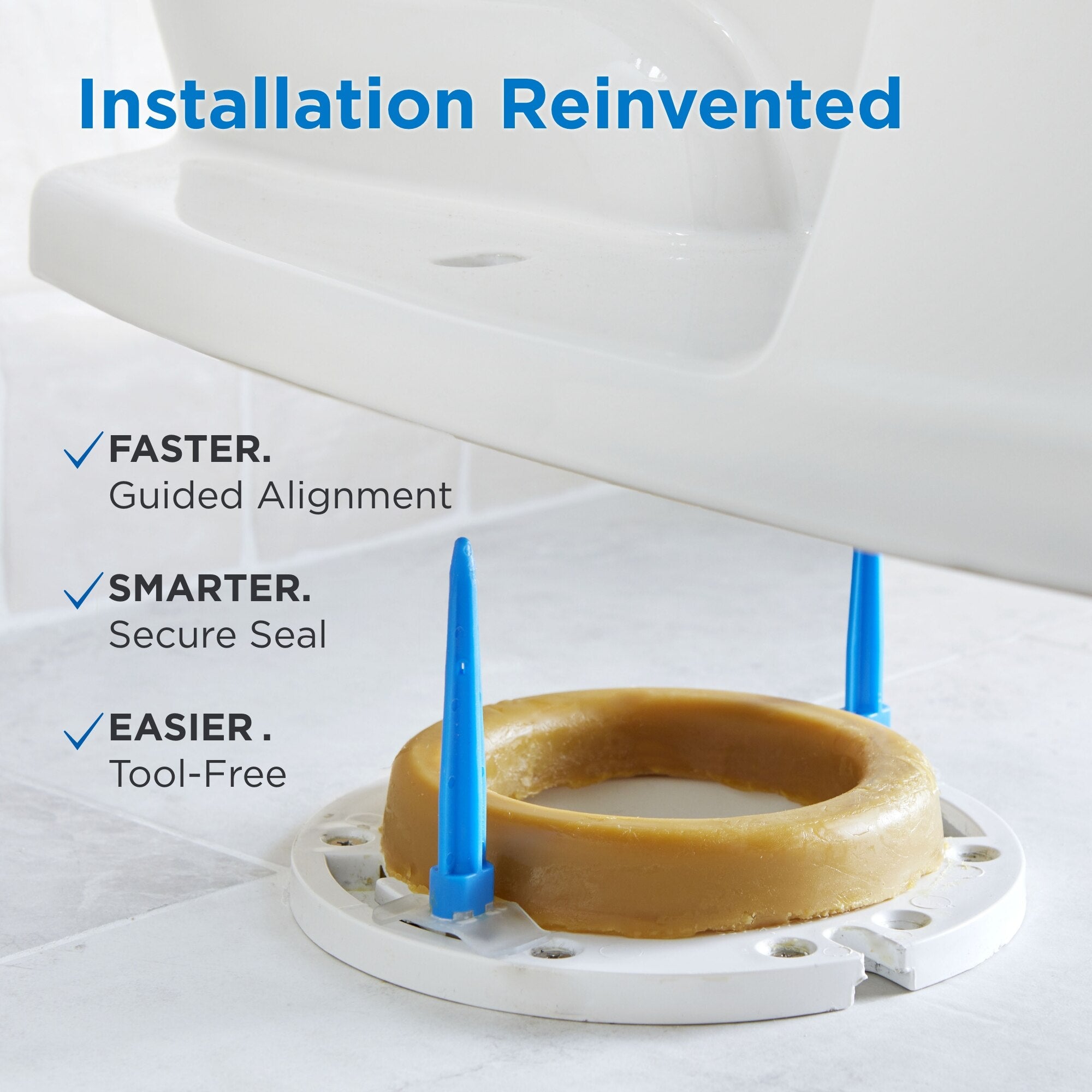ReadySet™ Toilet Bowl Installation Kit - Boxed
