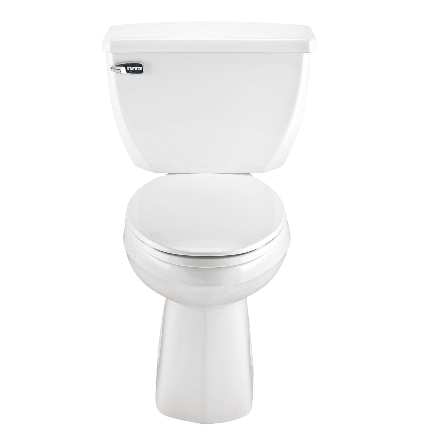 Ultra Flush® 1.6 gpf 4 1/4" Vertical Rough-In  Two-Piece Back Outlet Elongated ErgoHeight™ Toilet