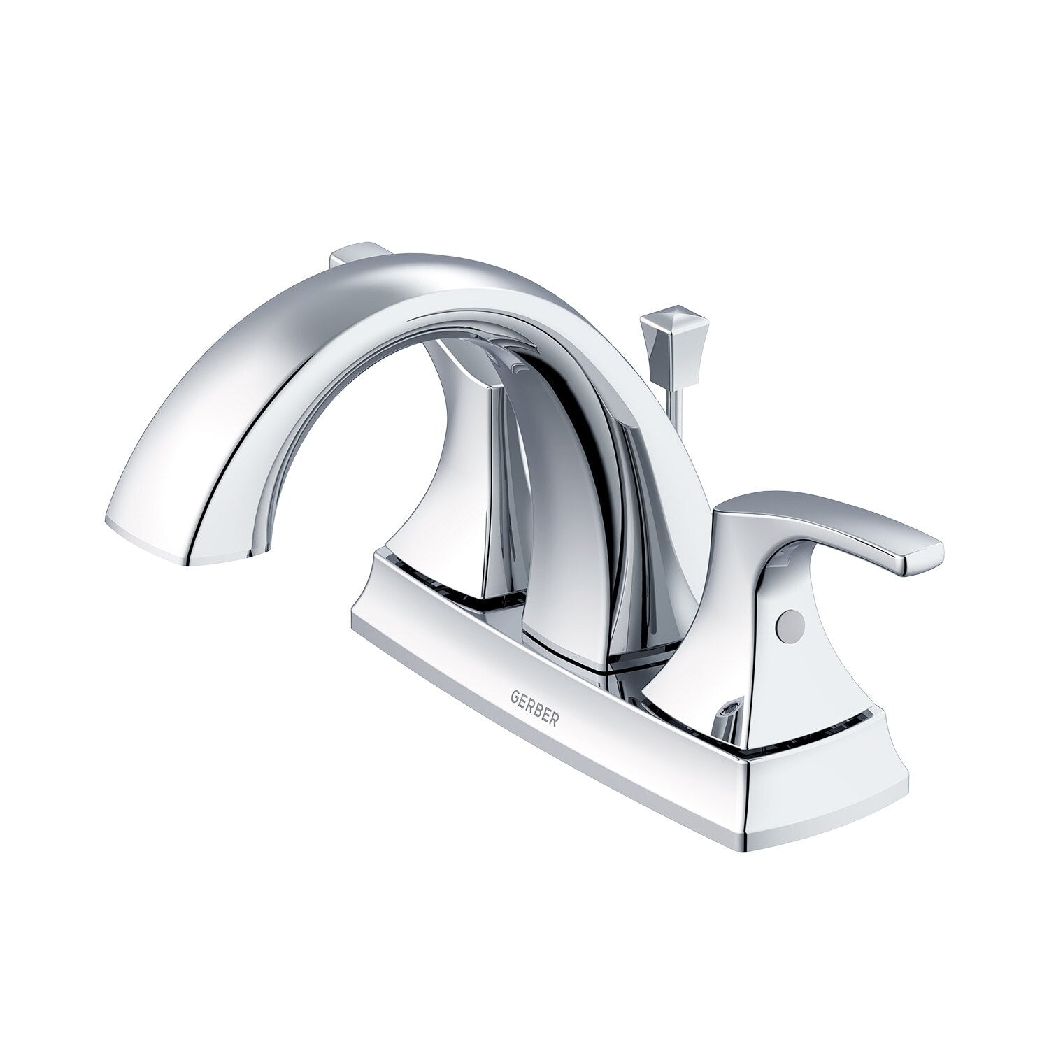 Vaughn® Two Handle Centerset Bathroom Faucet with Metal Pop-Up Drain