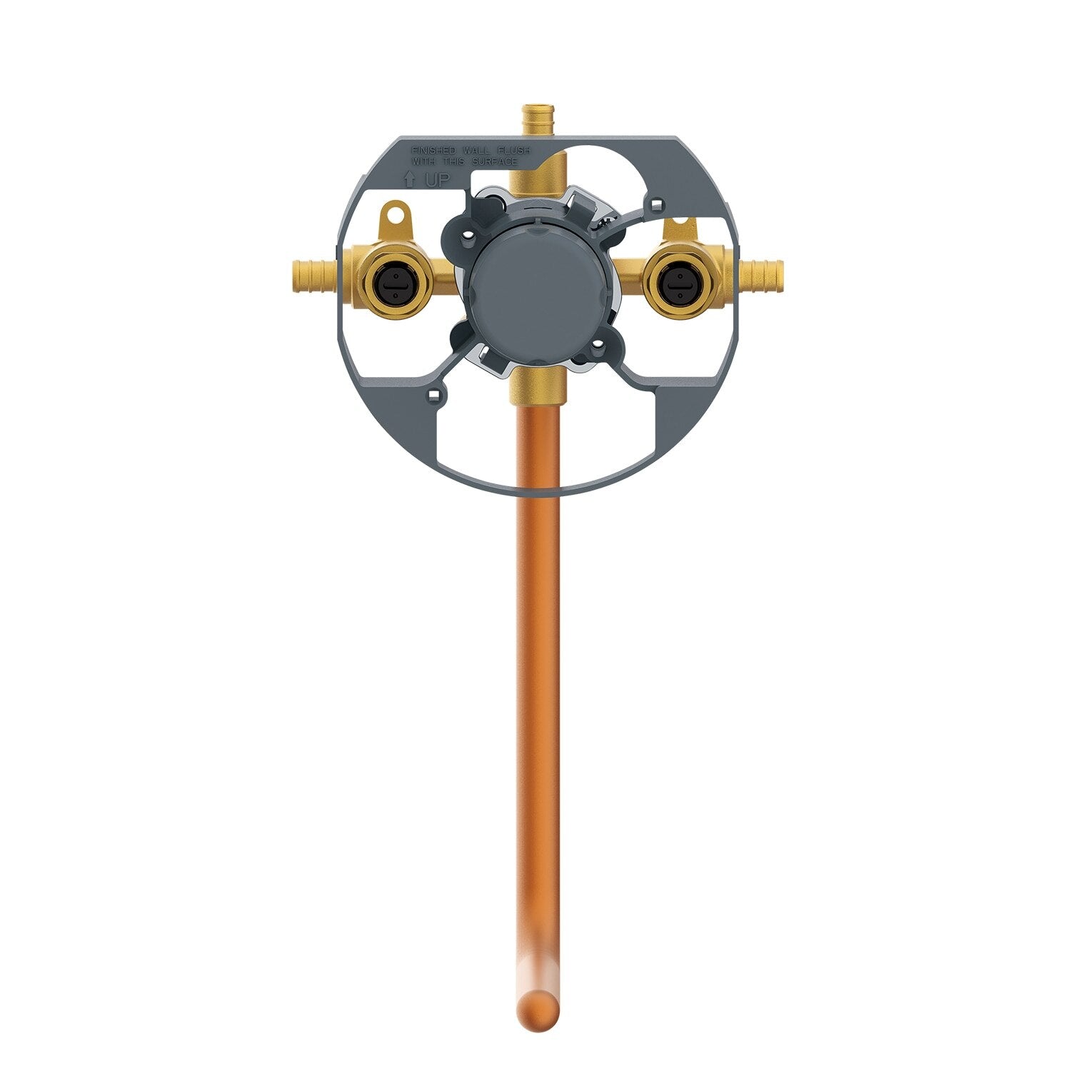 Treysta® Tub & Shower Valve- Crimp Pex Connection with Stub-out, with Service Stops