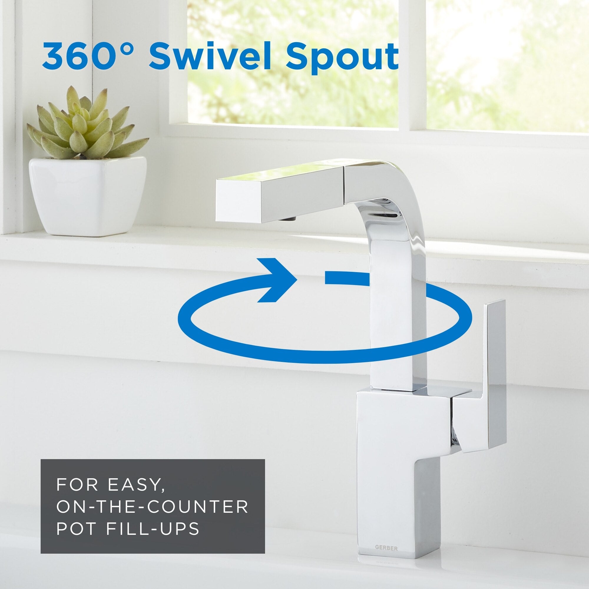 Mid-Town® Single Handle Pull-Out Kitchen Faucet