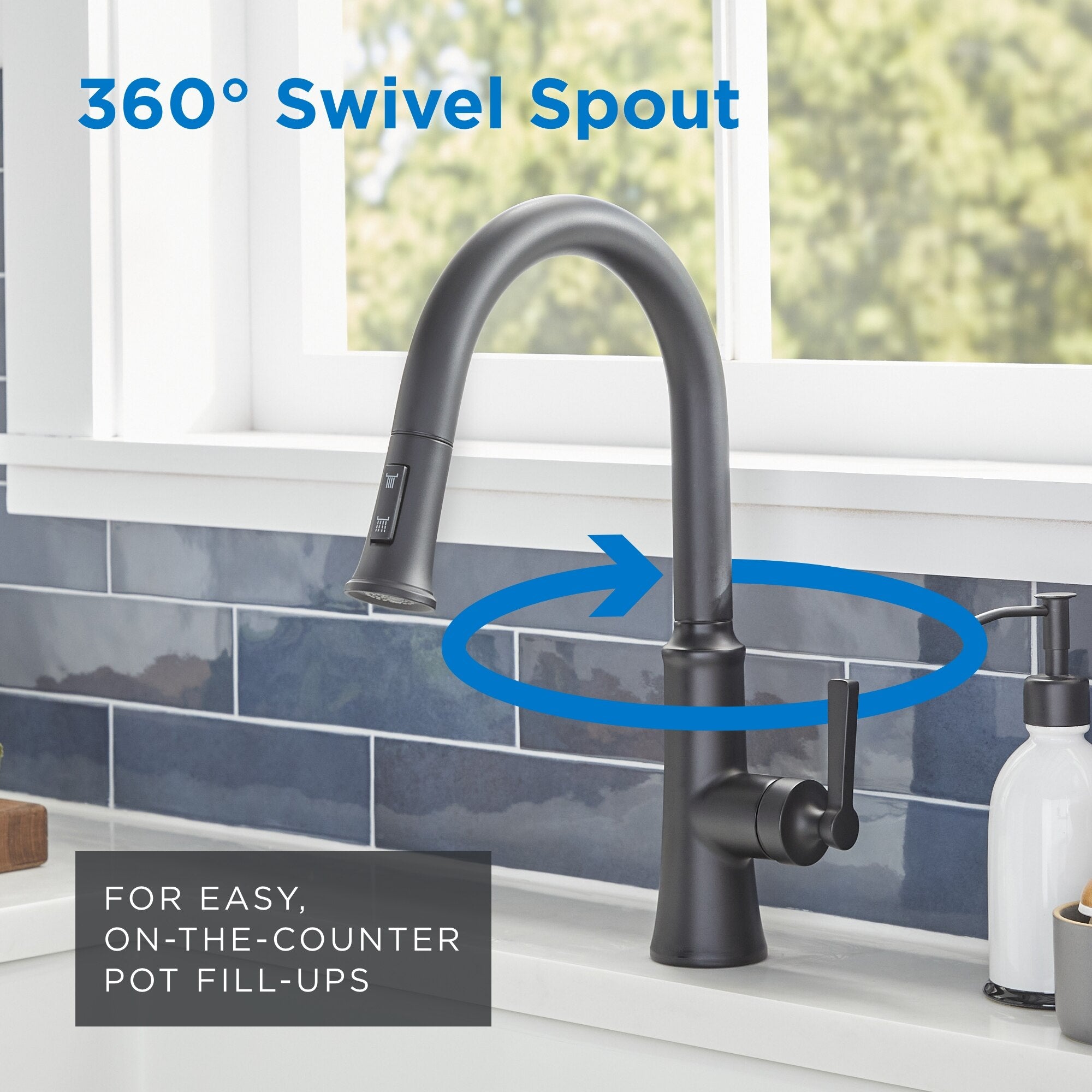 Northerly™ Single Handle Pull-Down Kitchen Faucet