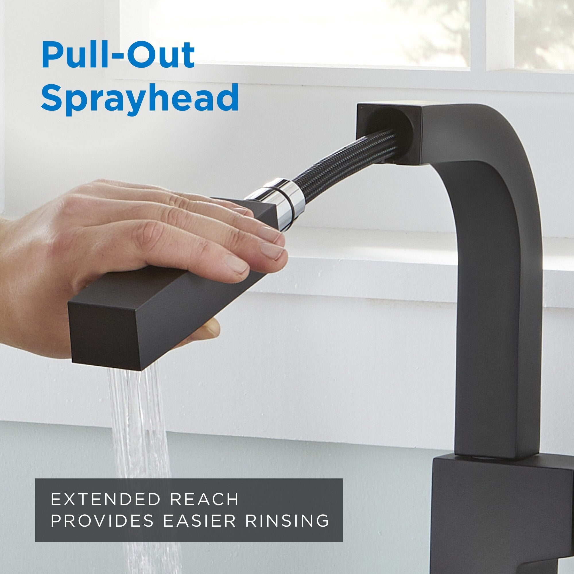 Mid-Town® Single Handle Pull-Out Kitchen Faucet