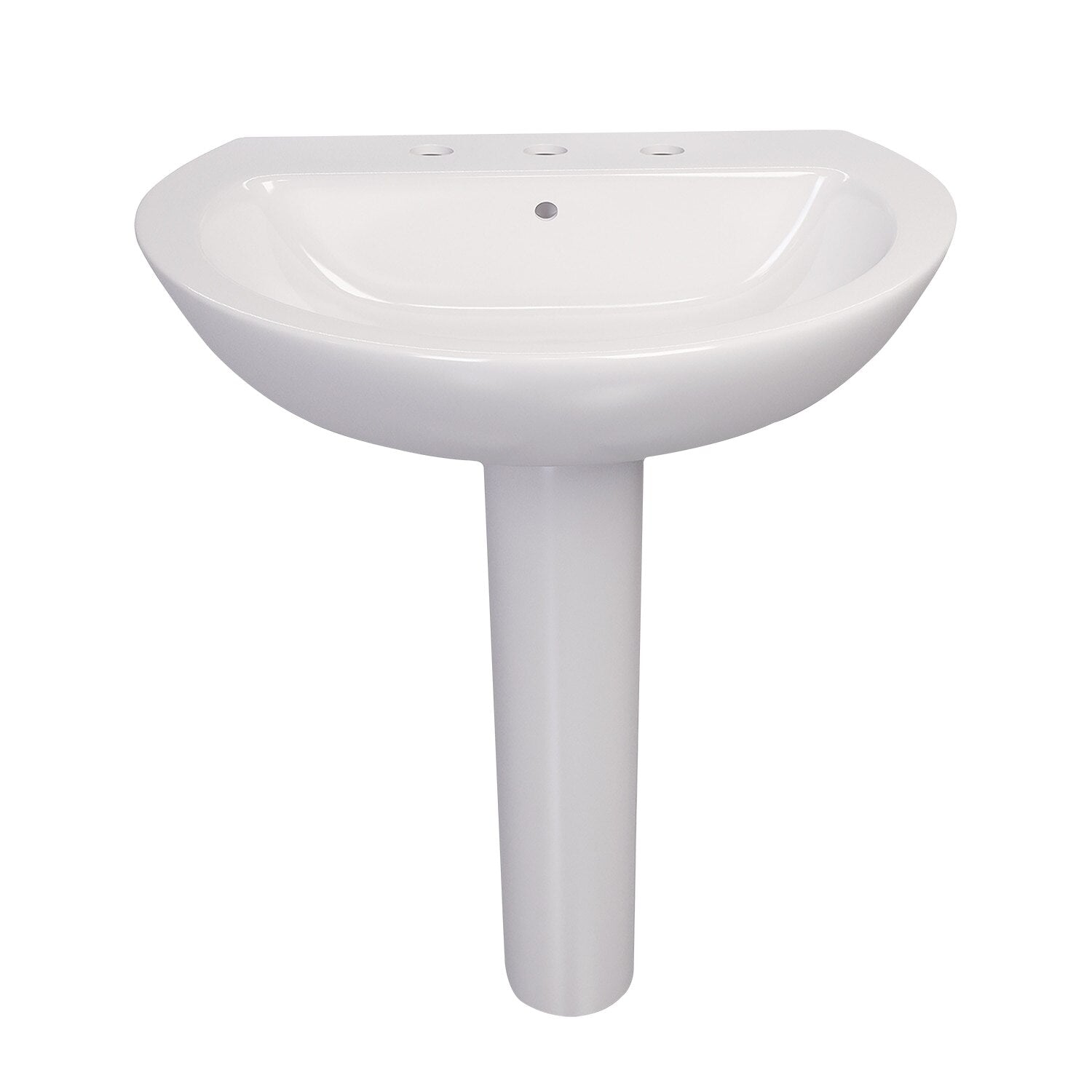 Gerber Banner™ 8" Centers Standard Pedestal Bathroom Sink