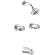 Gerber Classics™ Two Handle Threaded Escutcheon Tub & Shower Fitting with Sweat Connections