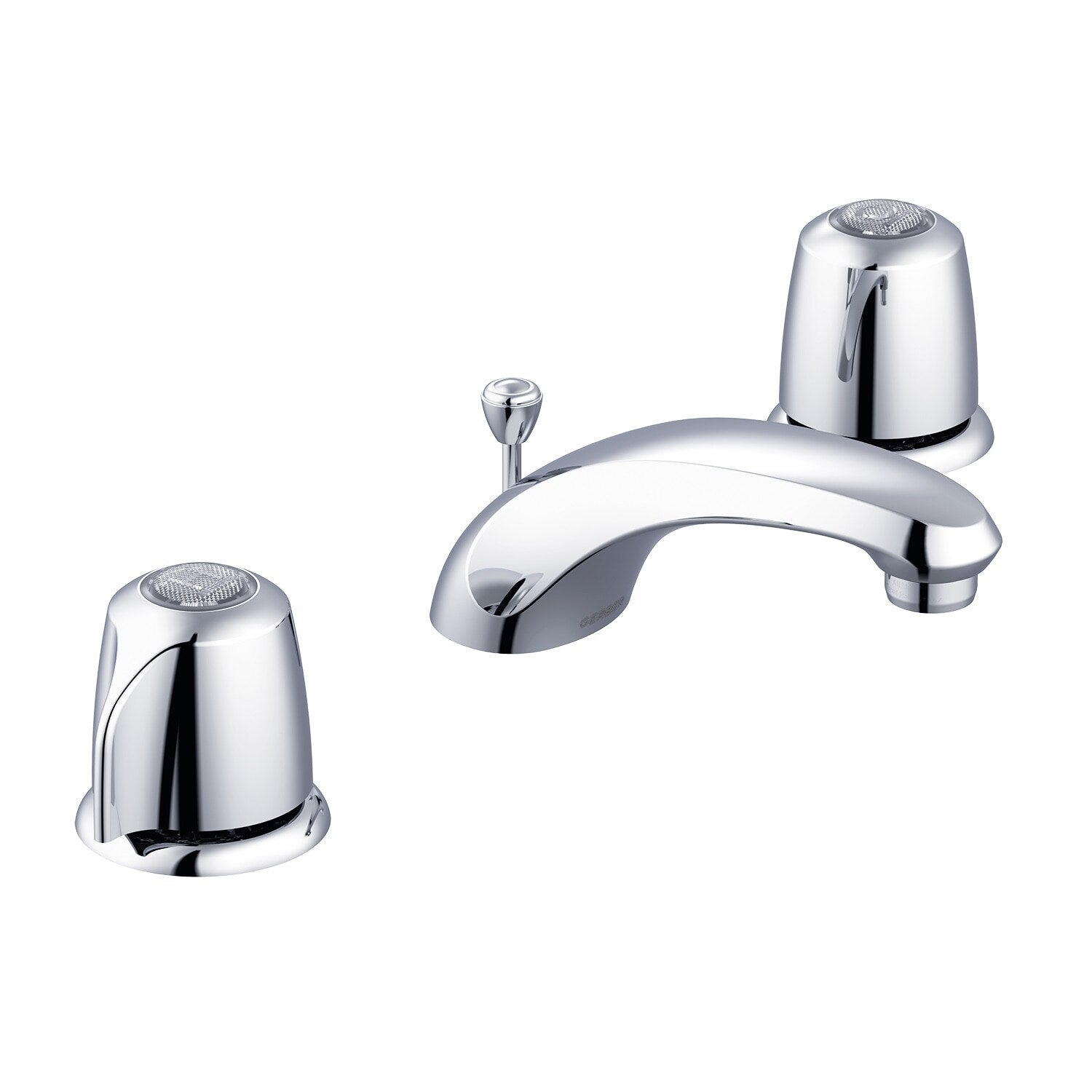 Gerber Classics™ Two Handle Widespread Bathroom Faucet with Metal Pop-Up Drain and Flex Connections