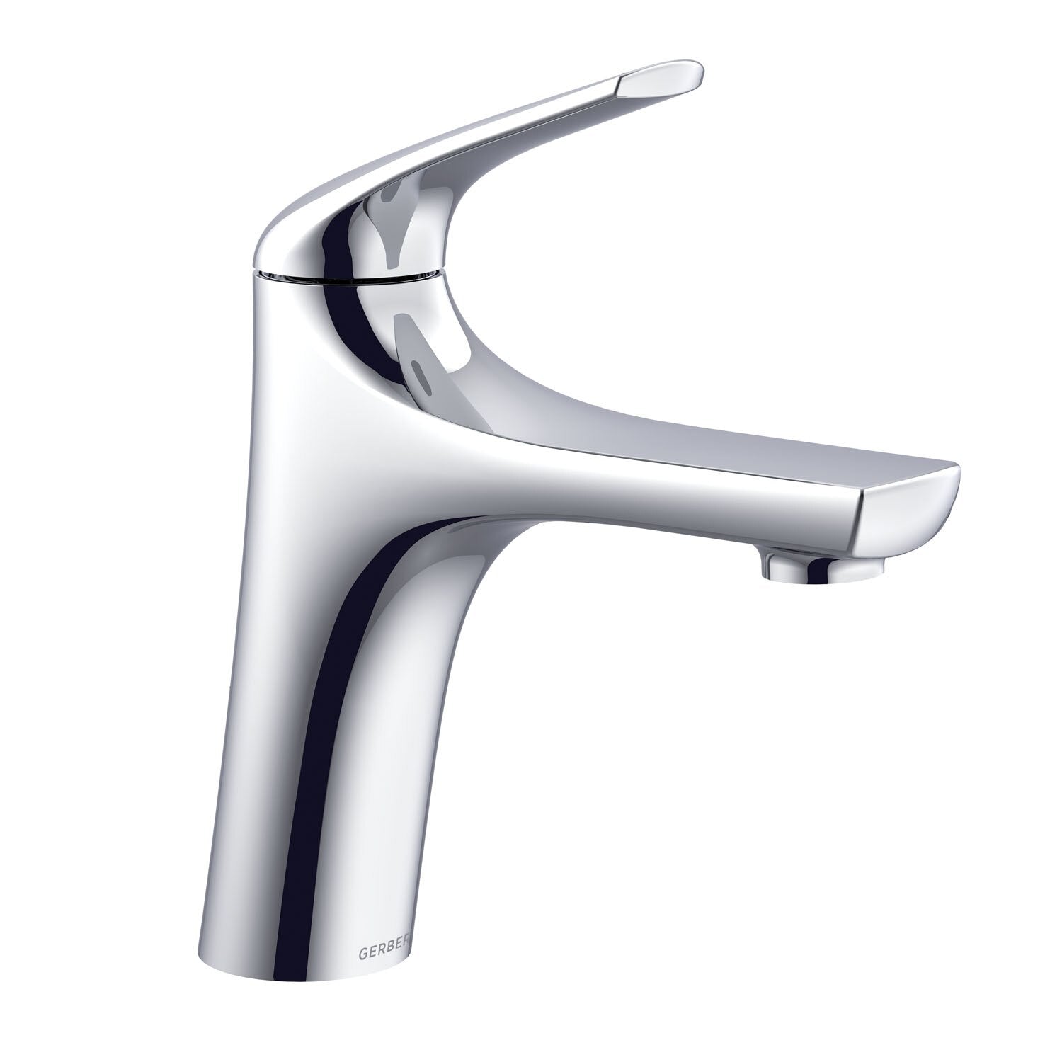 Lemora® Single Handle Bathroom Faucet with Metal Touch-Down Drain