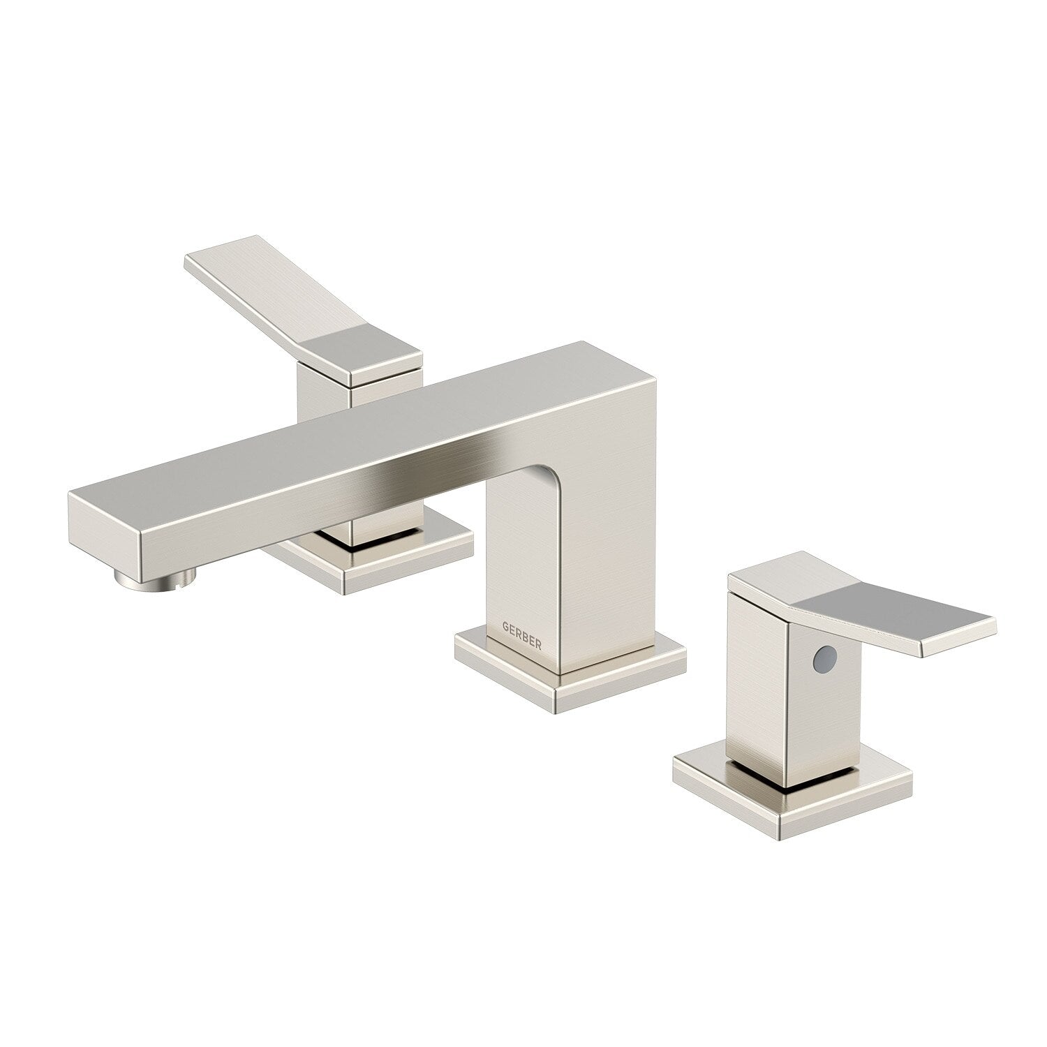 Avian® Two Handle Widespread Bathroom Faucet with Metal Touch-Down Drain