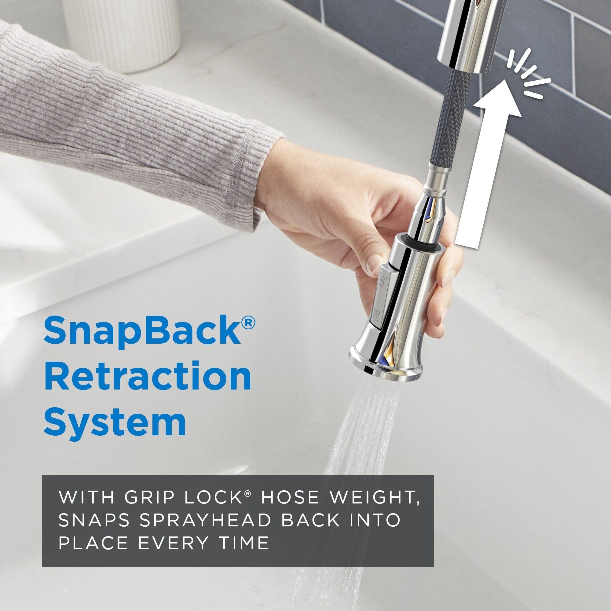 Northerly™ Single Handle Pull-Down Prep Faucet