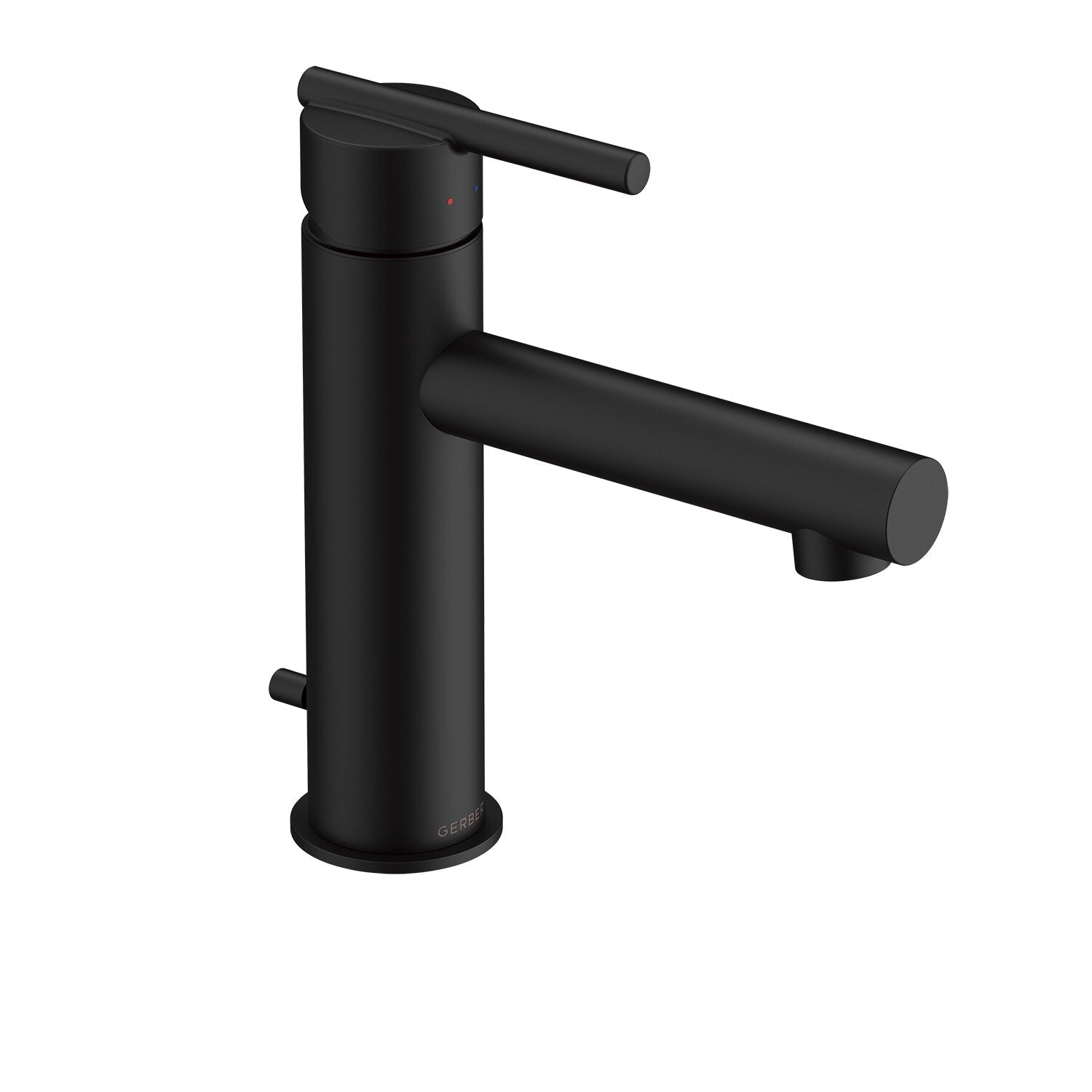 Parma® Single Handle Bathroom Faucet Straight Spout with Metal Pop-Up Drain
