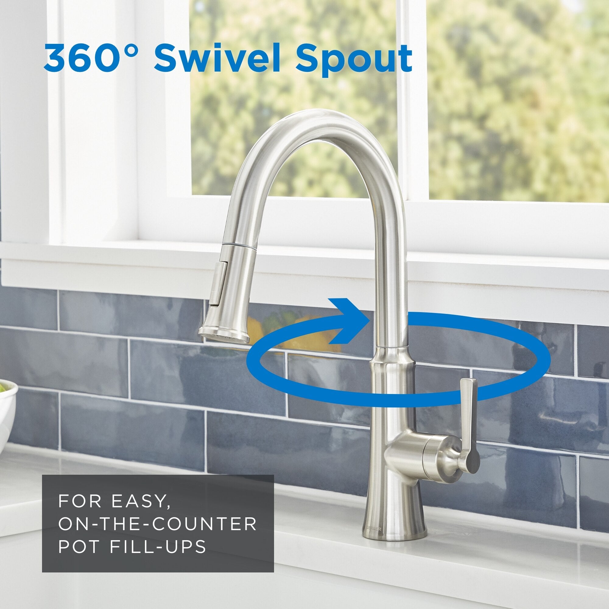 Northerly™ Single Handle Pull-Down Kitchen Faucet