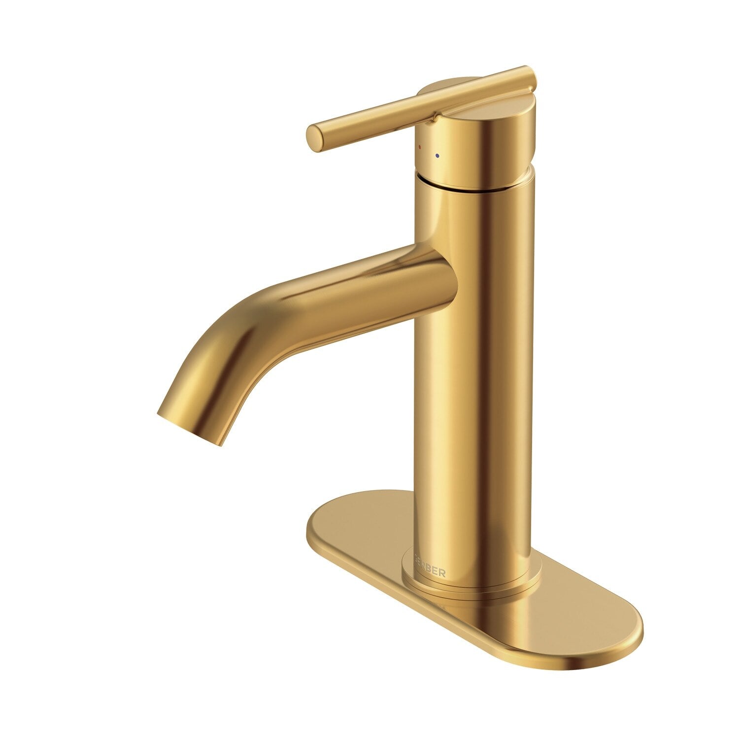 Parma® Single Handle Bathroom Faucet with Metal Touch-Down Drain
