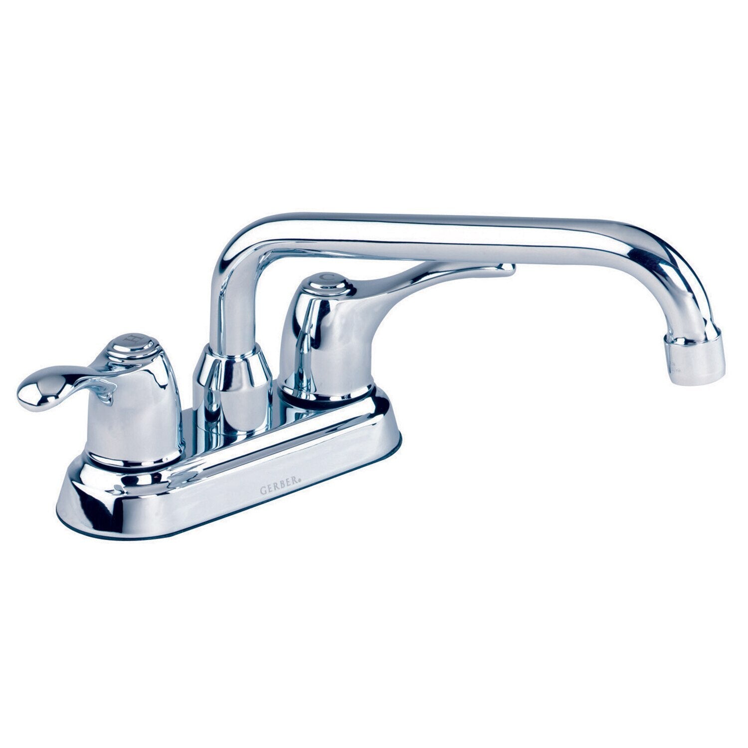 Allerton™ Two Handle Laundry Faucet 4" Centers 8" Spout