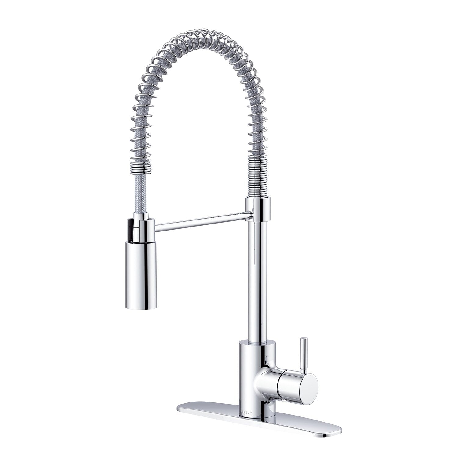 The Foodie® Pre-Rinse Single Handle Spring Kitchen Faucet, 1.75 gpm