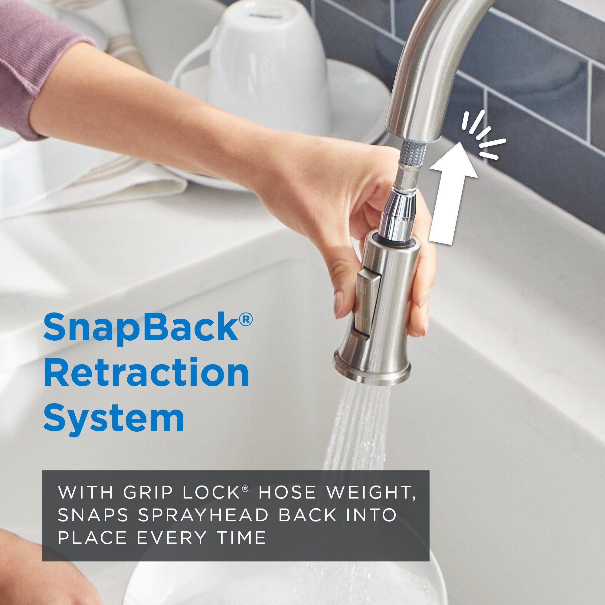 Northerly™ Single Handle Pull-Down Kitchen Faucet