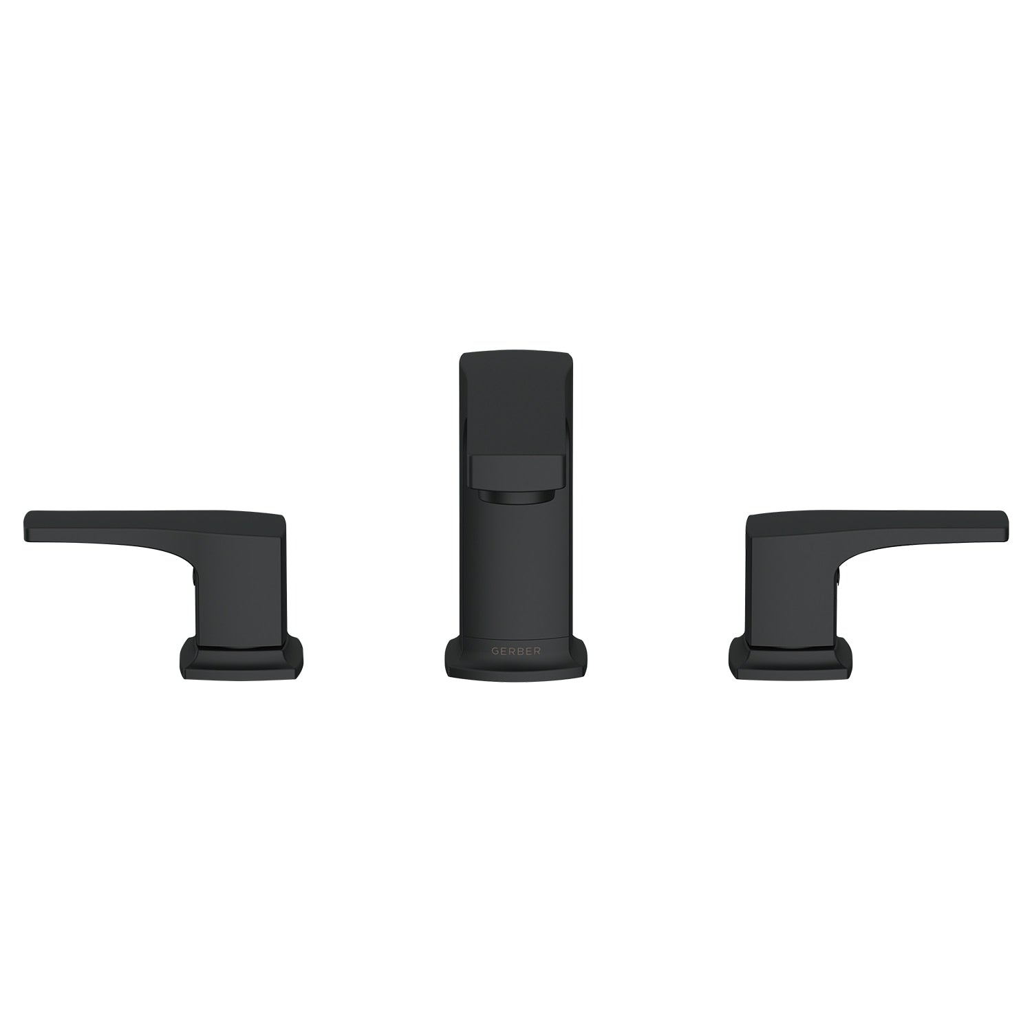 Tribune® Two Handle Widespread Bathroom Faucet with Metal Touch-Down Drain