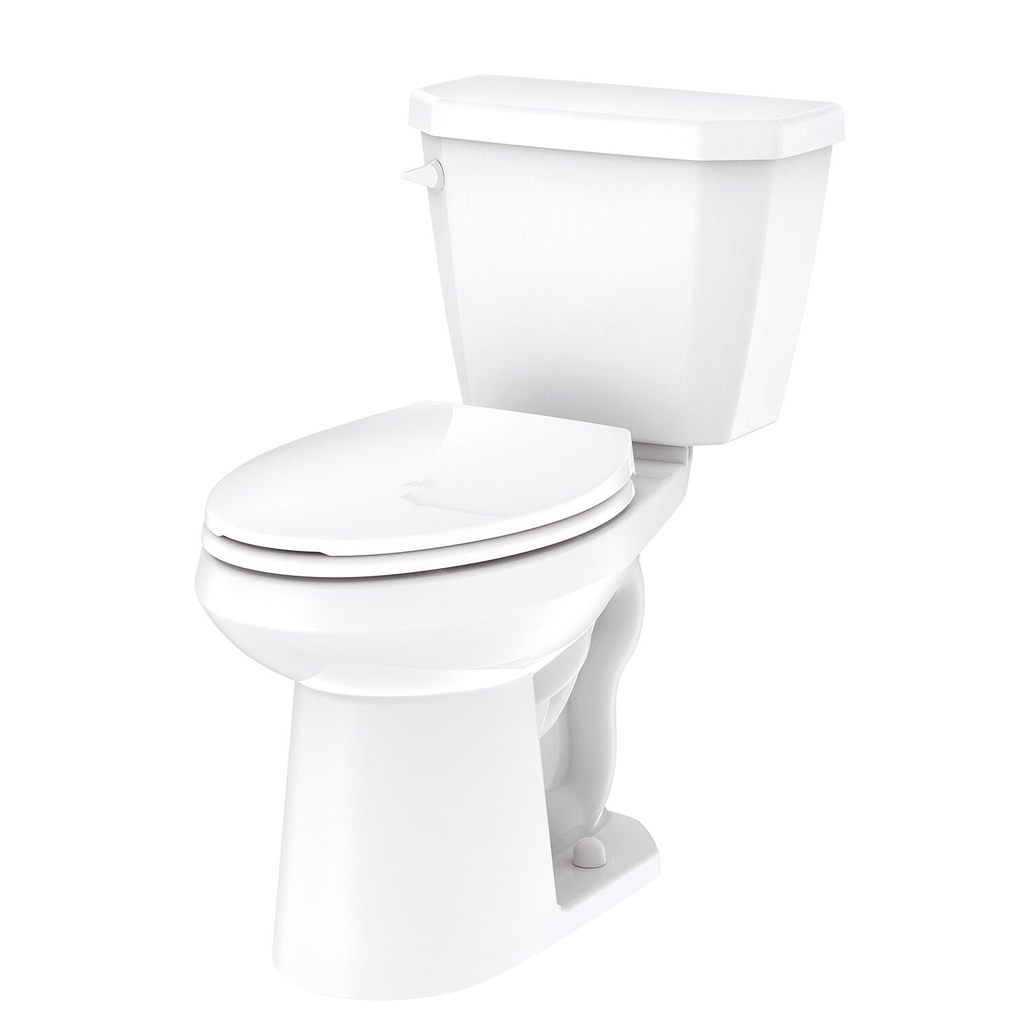 Viper® 0.8 gpf 12” Rough-In Two-Piece Elongated ErgoHeight™ Toilet with Side Lever