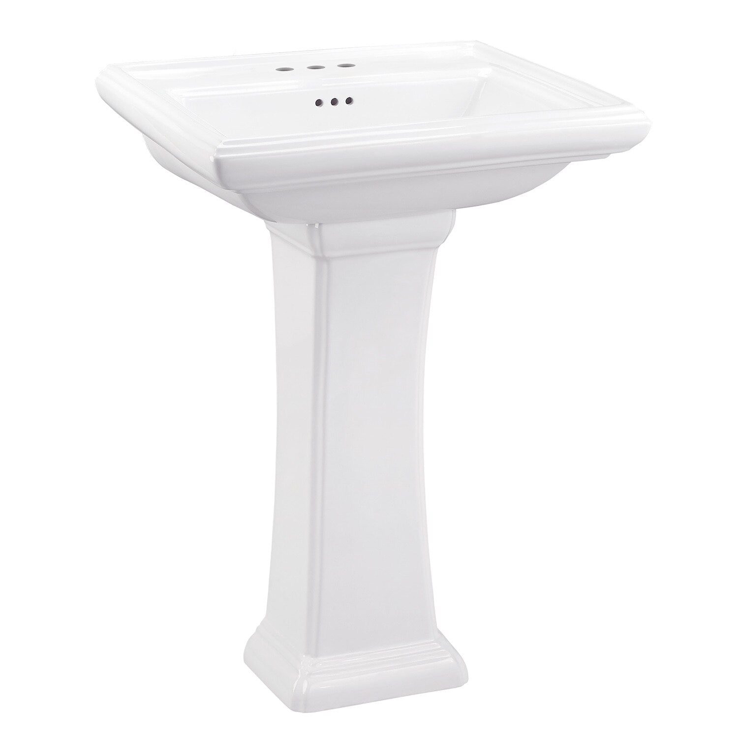 Logan Square™ 4" Centers Petite Pedestal Bathroom Sink