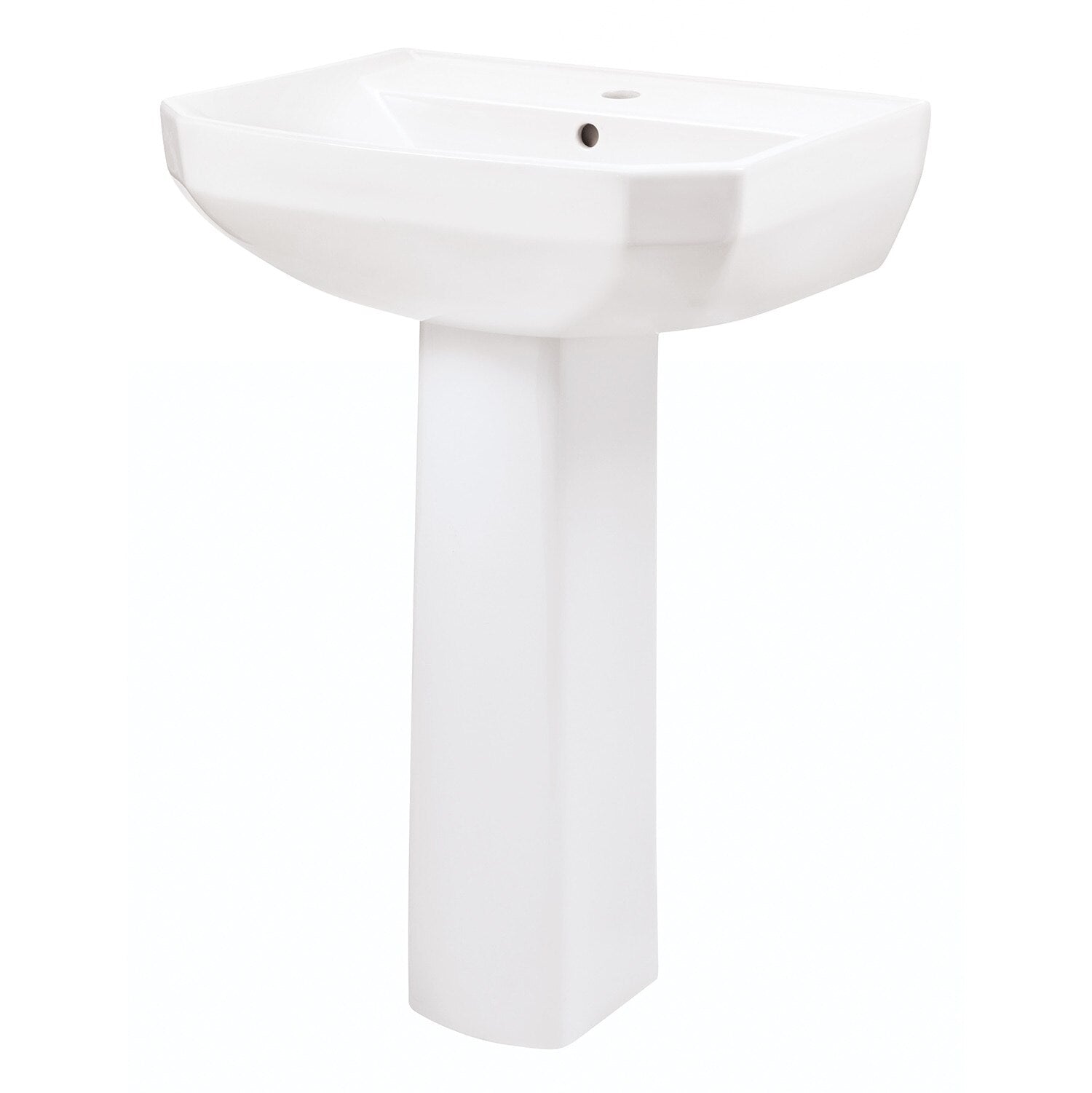 Viper® Single Hole Petite Pedestal Bathroom Sink