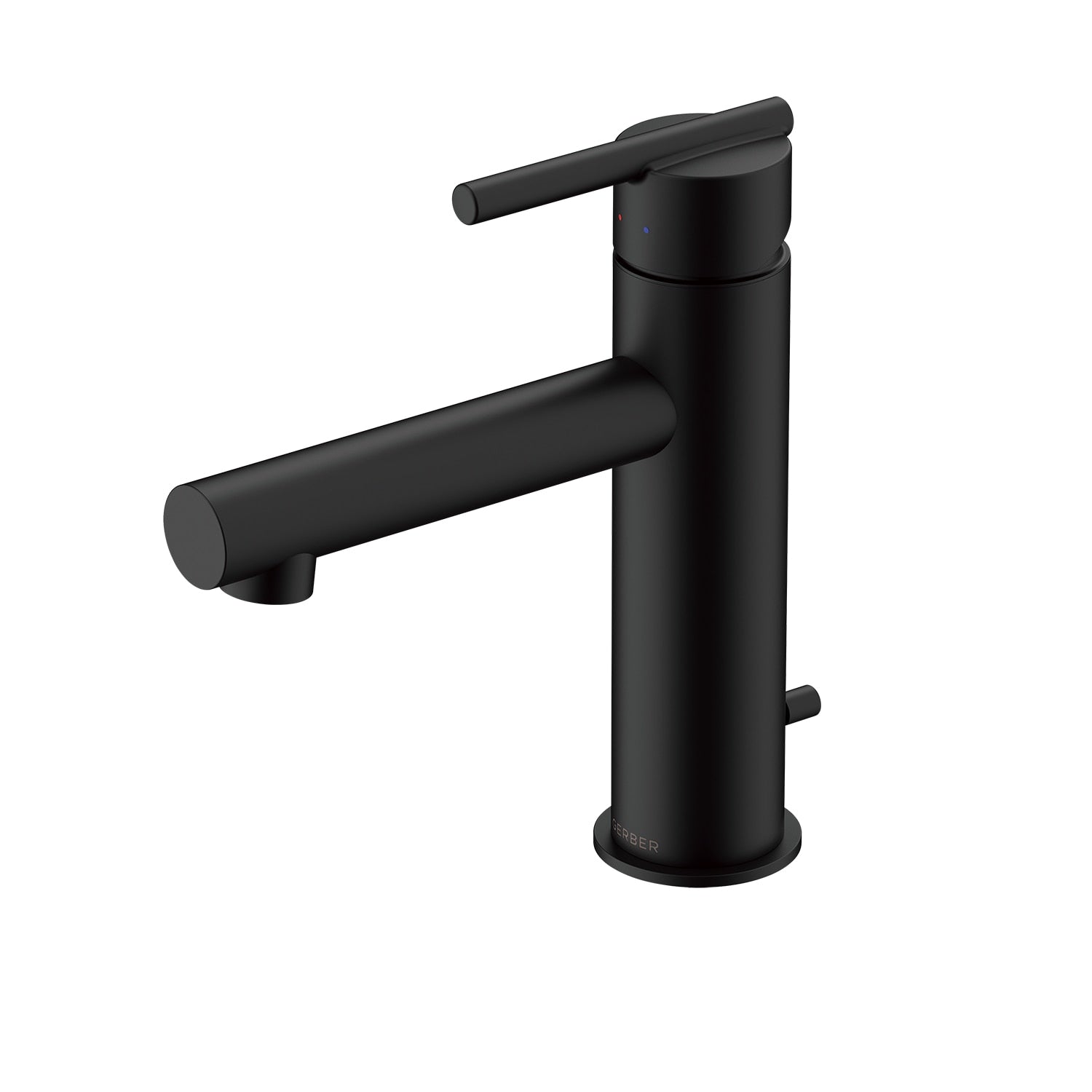 Parma® Single Handle Bathroom Faucet Straight Spout with Metal Pop-Up Drain