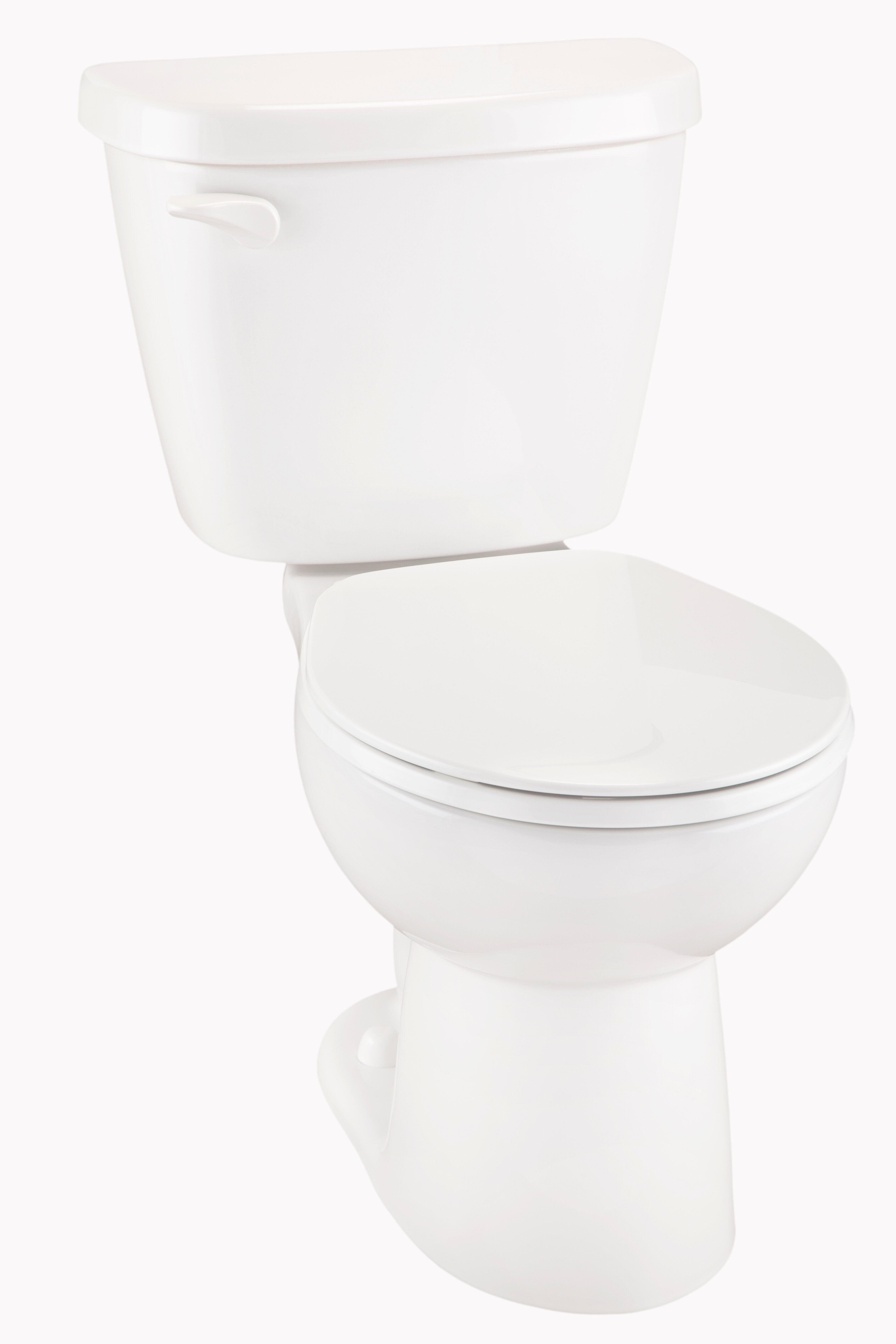 Maxwell® 1.28 gpf 10" Rough-In  Two-Piece Round Front Toilet