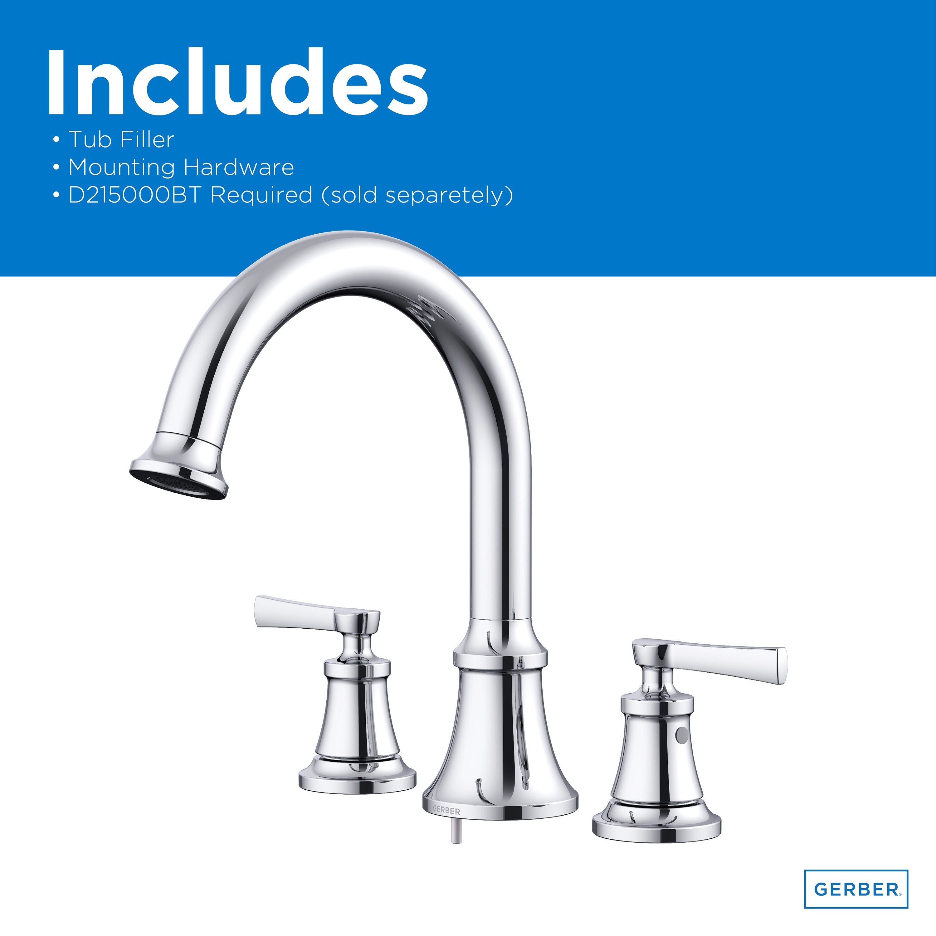 Northerly™ Three Piece Roman Tub Trim Kit