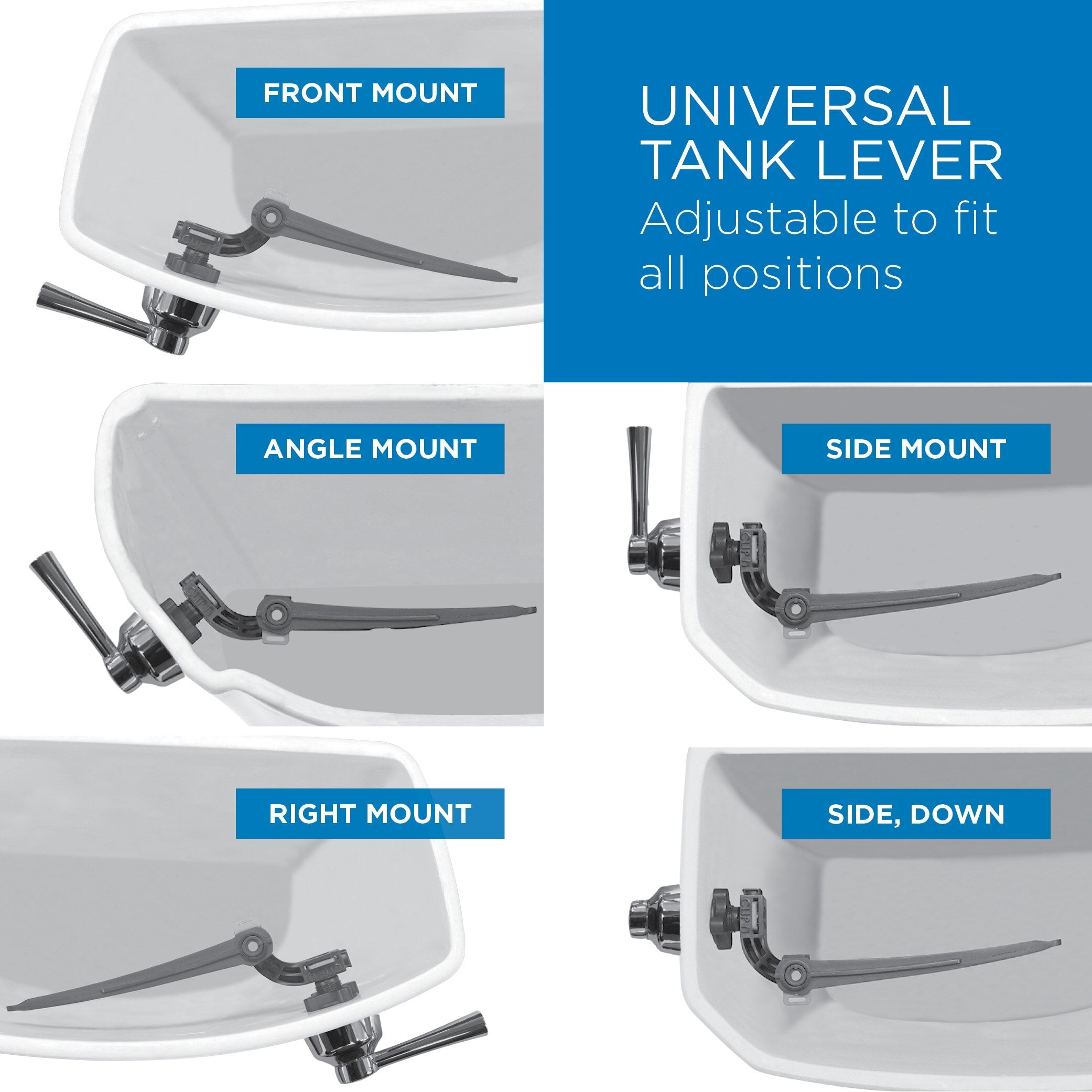 Gerber Universal Toilet Tank Lever – GA70036054 | Multiple Finishes