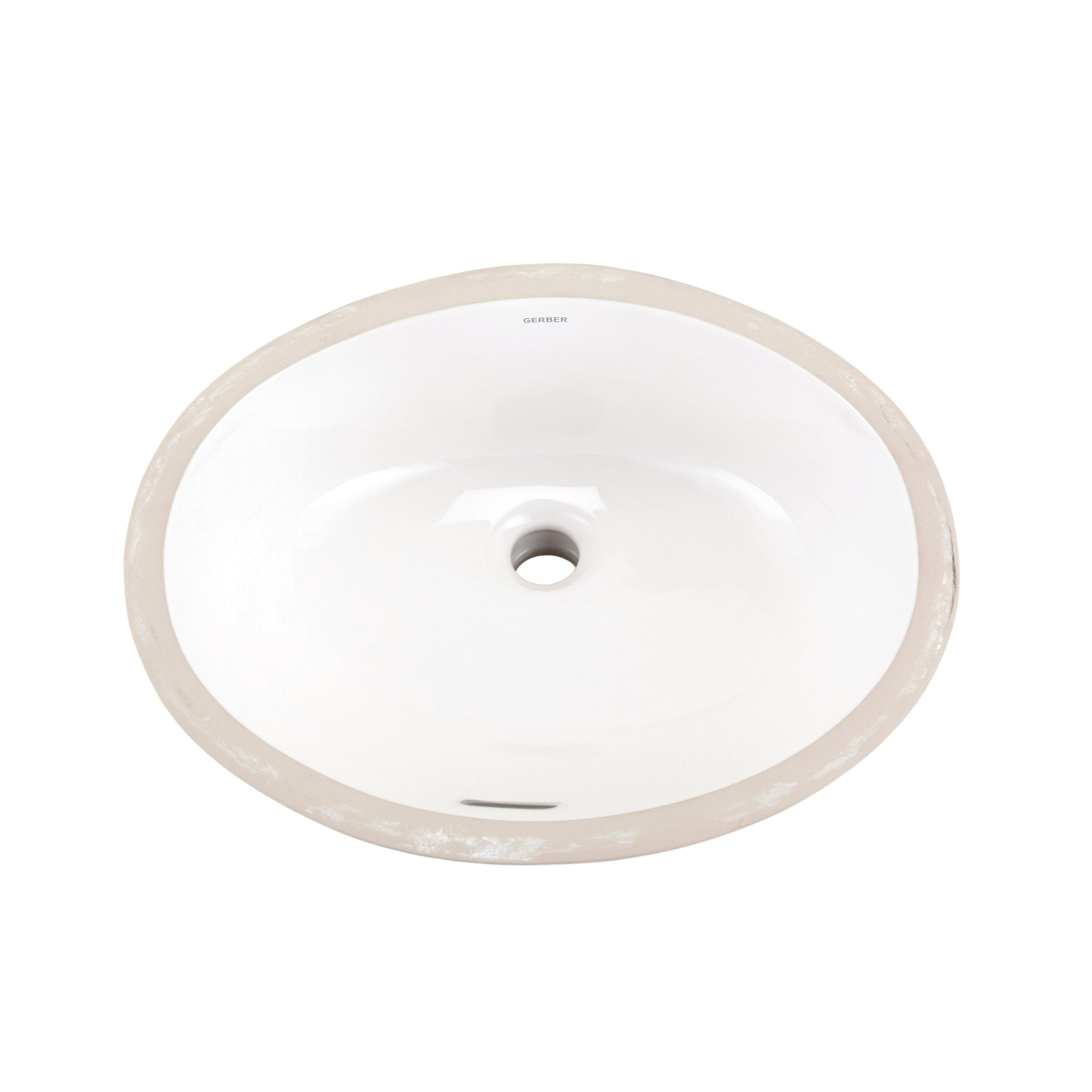Luxoval™ Oval Petite Undercounter Bathroom Sink