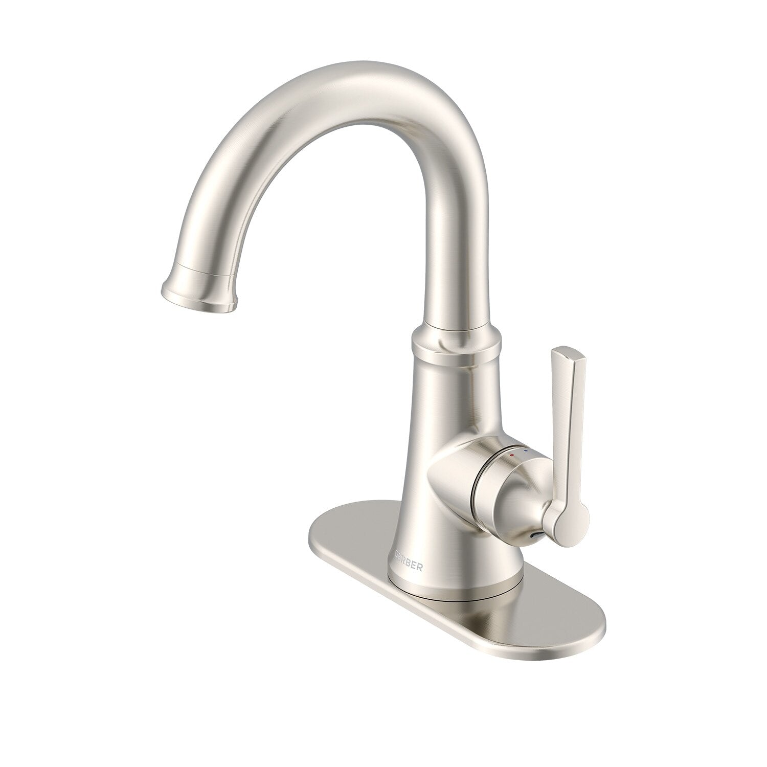 Gerber Northerly™ Single Handle Side Control Bathroom Faucet with 50/50 Touch-Down Drain