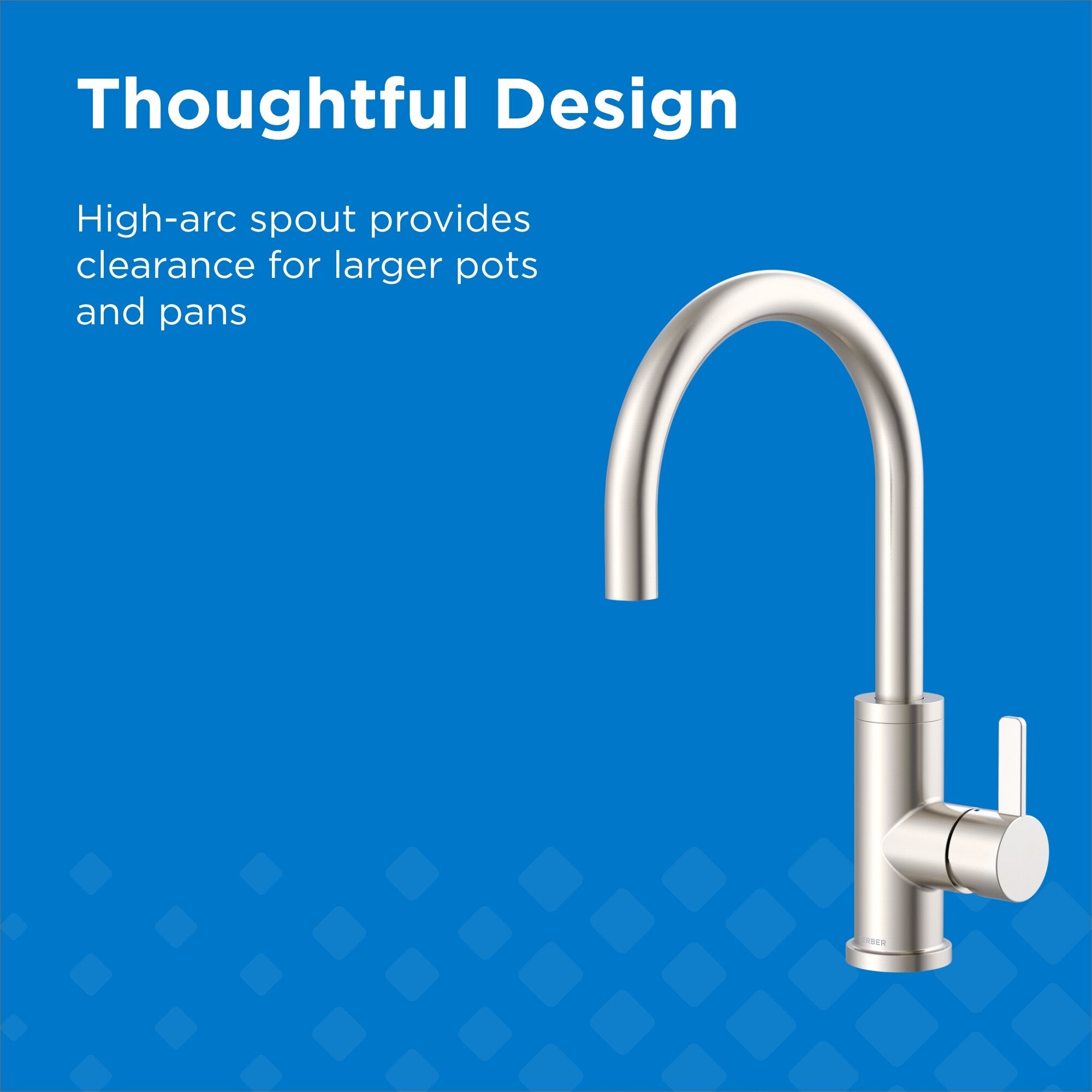 Amalfi™ Single Handle Fixed Swivel Kitchen Faucet
