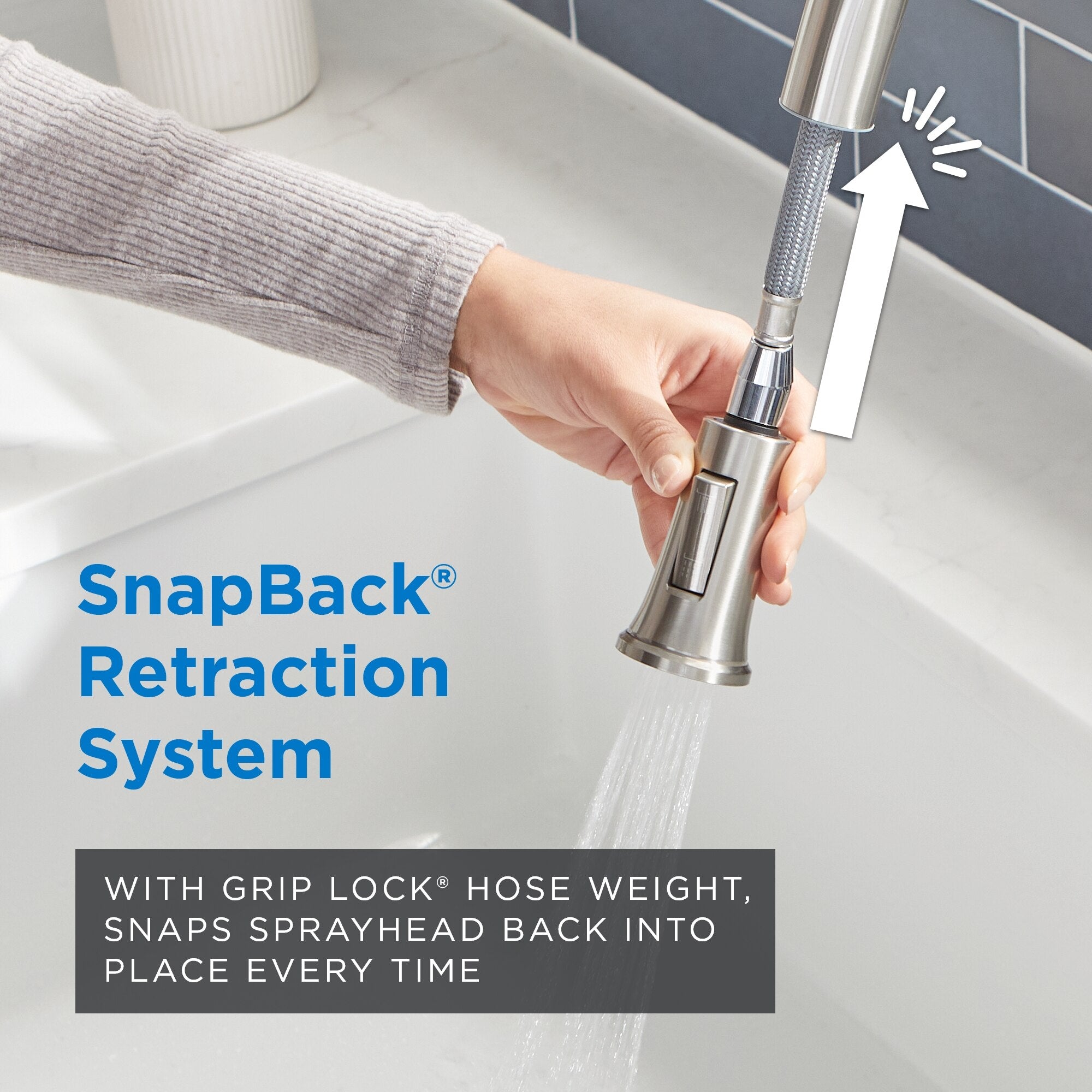Northerly™ Single Handle Pull-Down Prep Faucet