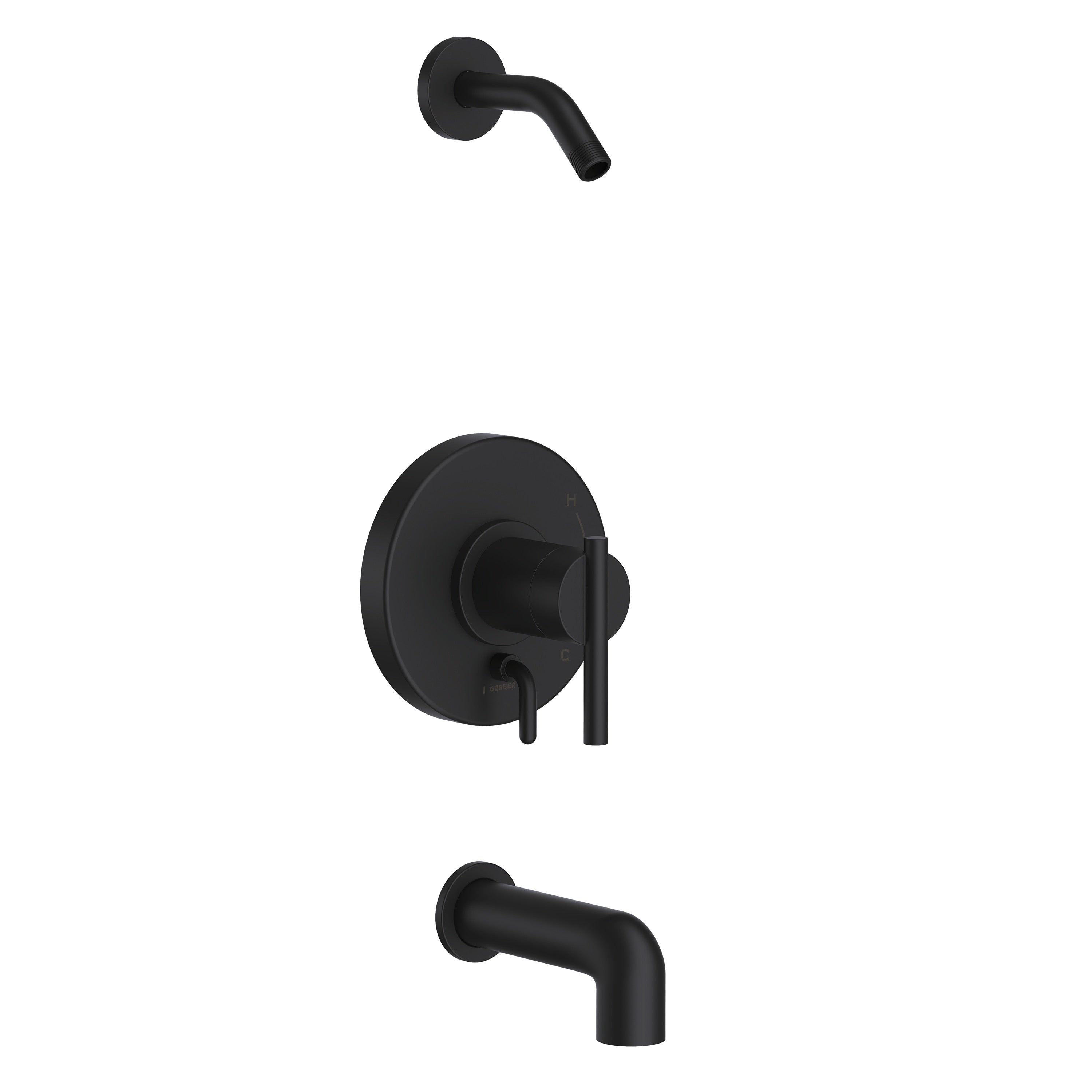Parma® Tub & Shower Trim Kit, without Showerhead