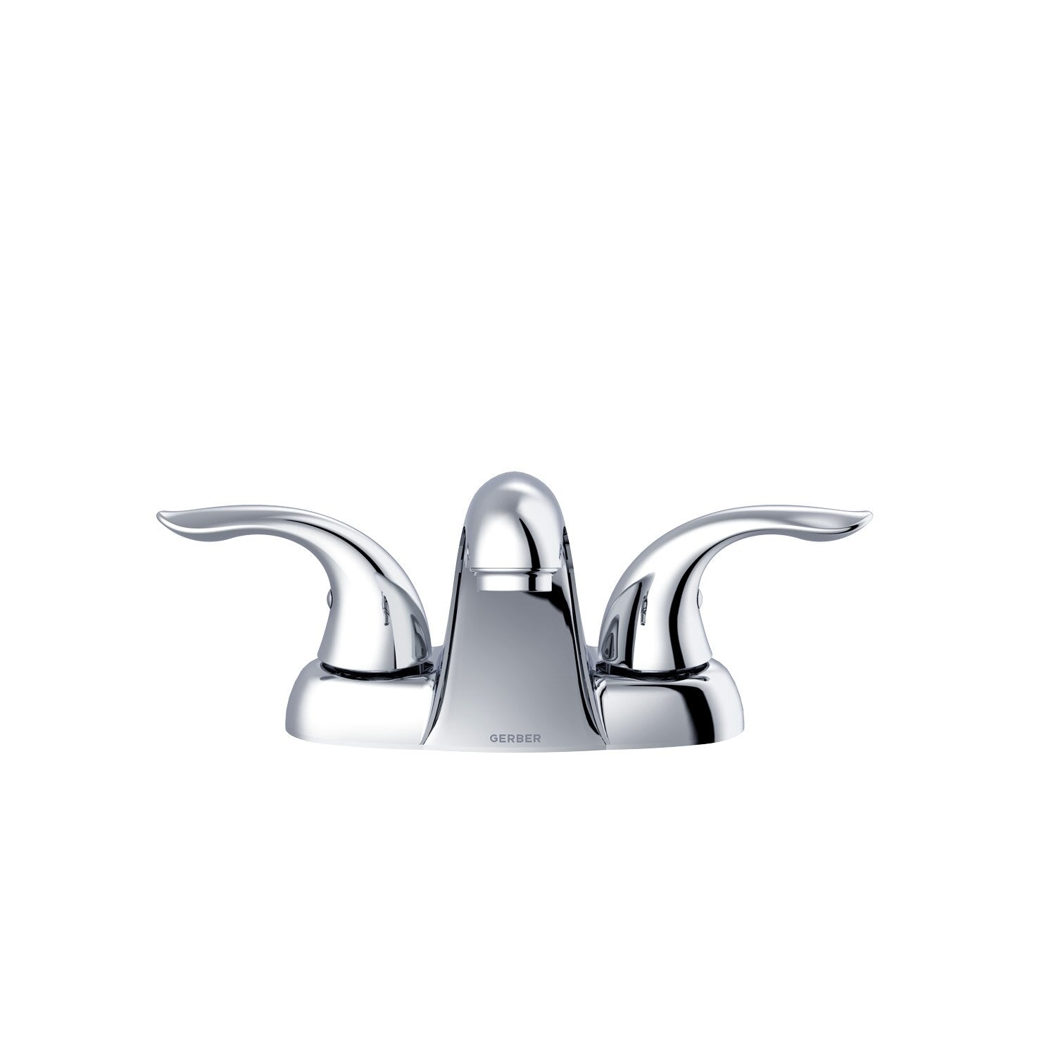 Viper™ Two Handle Centerset Bathroom Faucet with Metal Touch-Down Drain