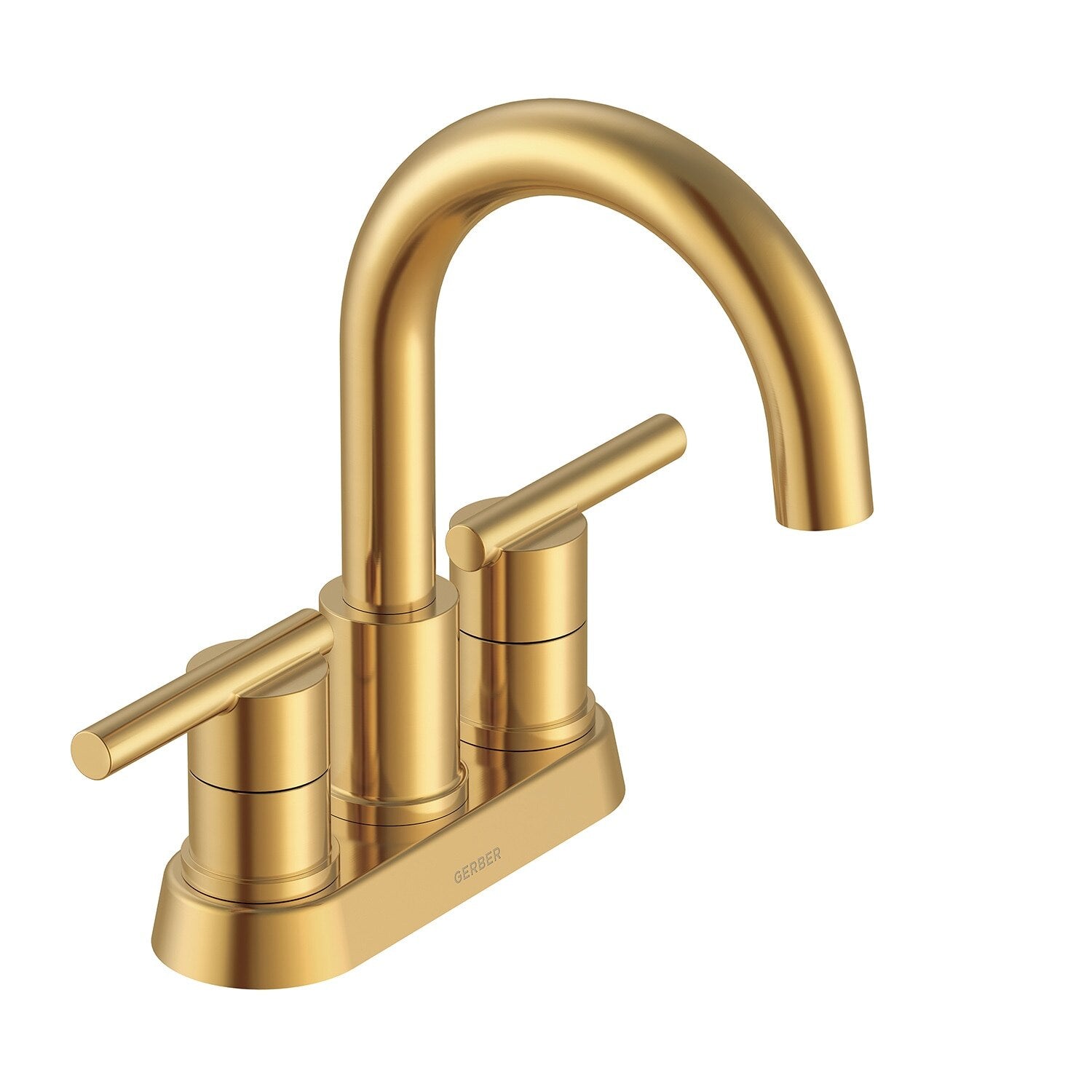 Parma® Two Handle Centerset Bathroom Faucet with Metal Touch-Down Drain