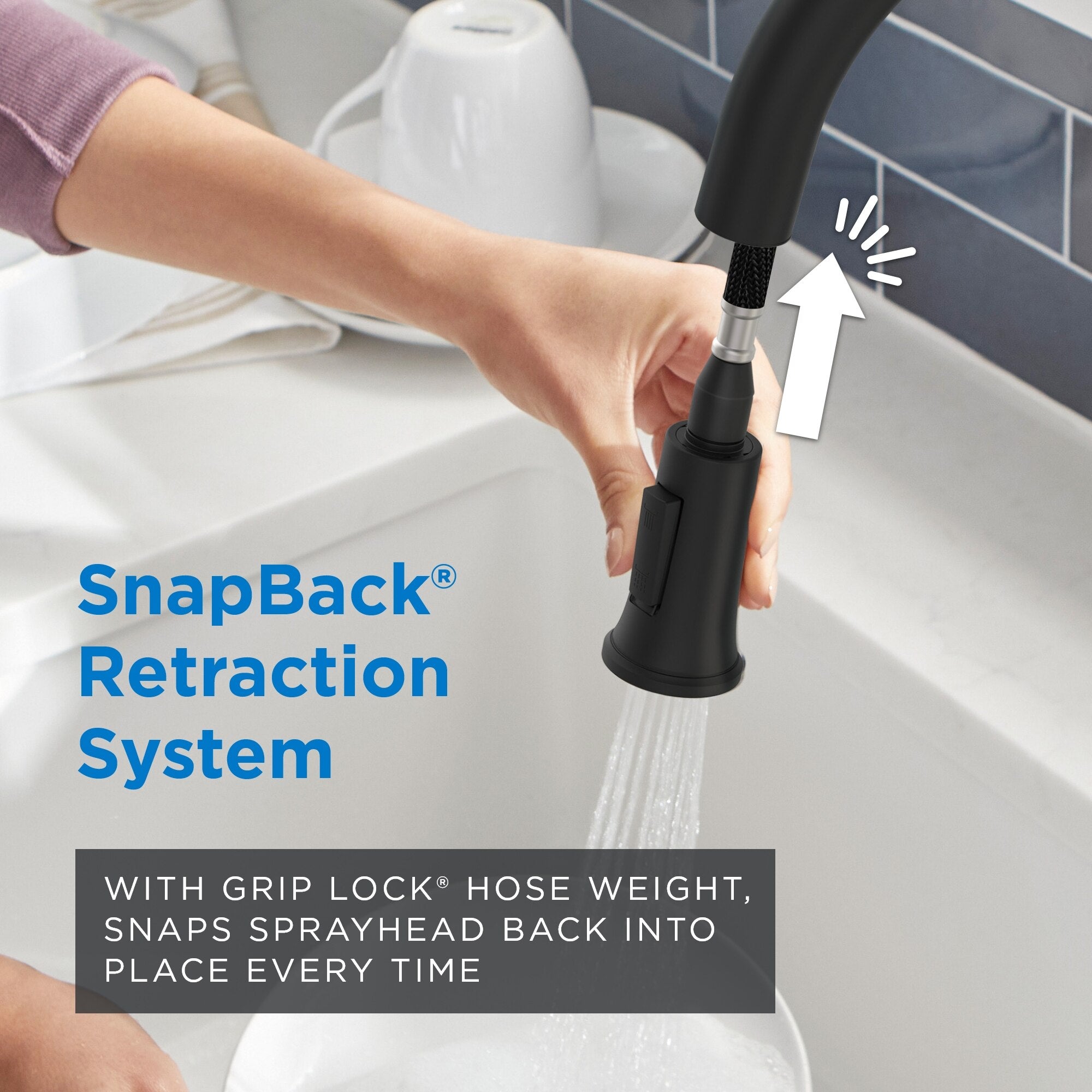 Northerly™ Single Handle Pull-Down Kitchen Faucet