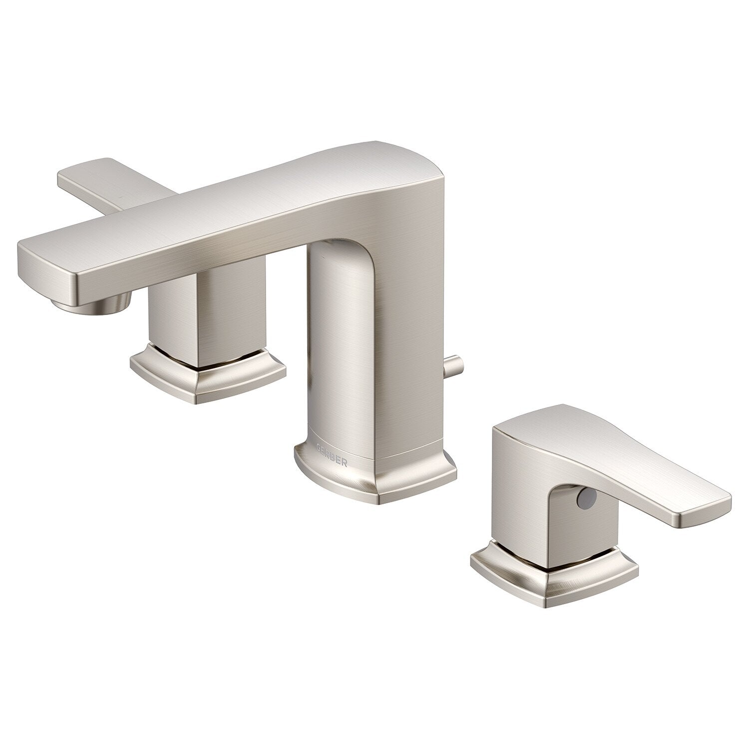 Tribune® Two Handle Widespread Bathroom Faucet with 50/50 Pop-Up Drain