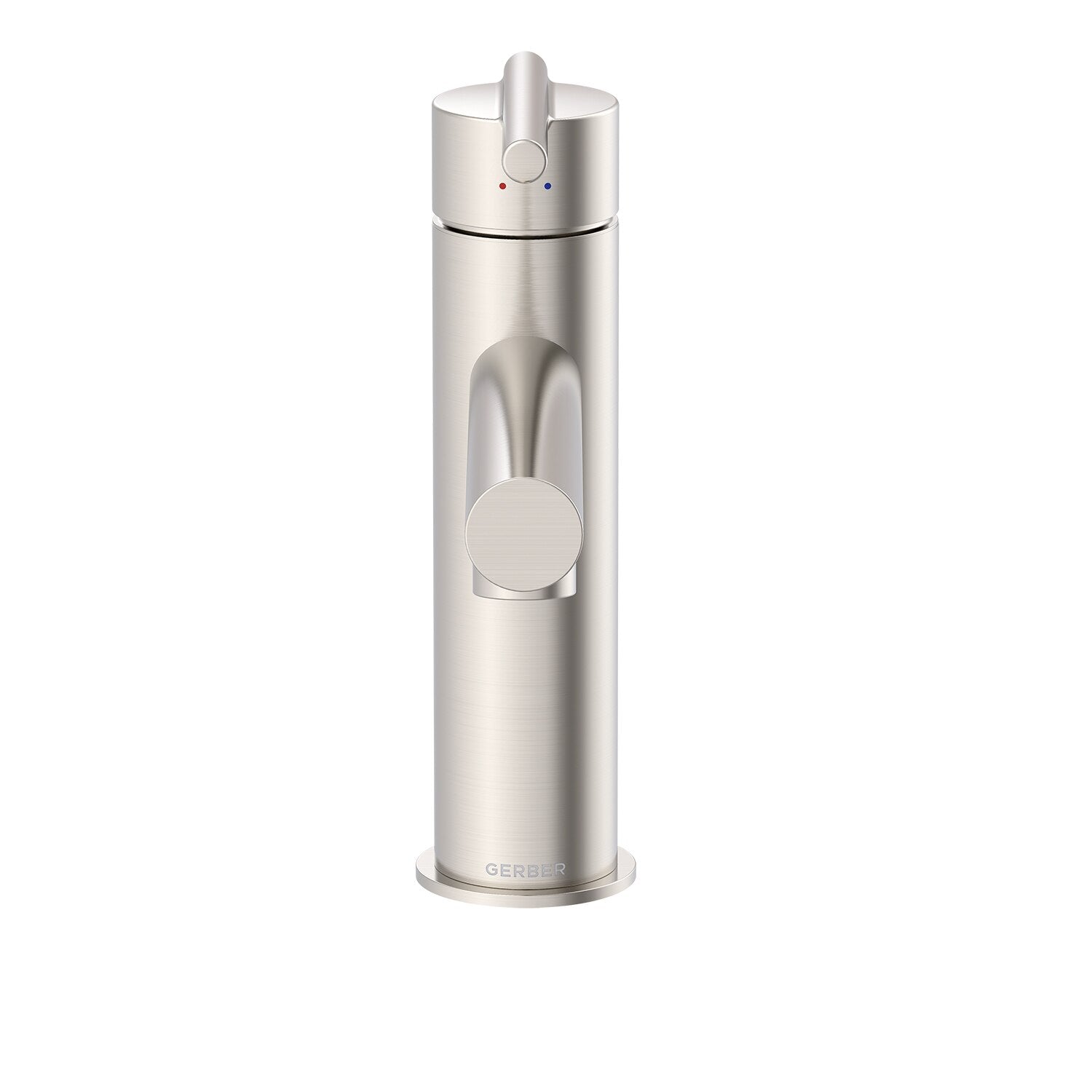 Parma® Single Handle Bathroom Faucet Straight Spout with Metal Pop-Up Drain