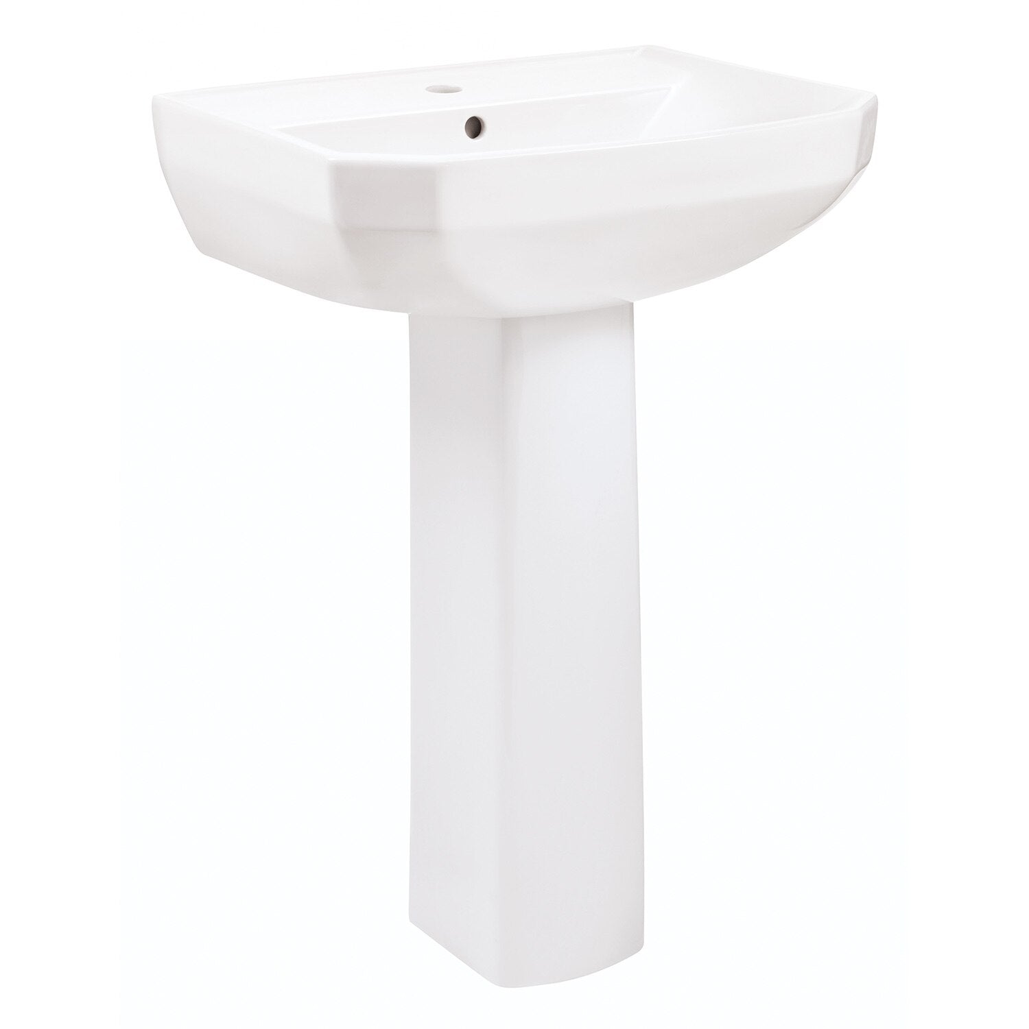Viper® Single Hole Petite Pedestal Bathroom Sink
