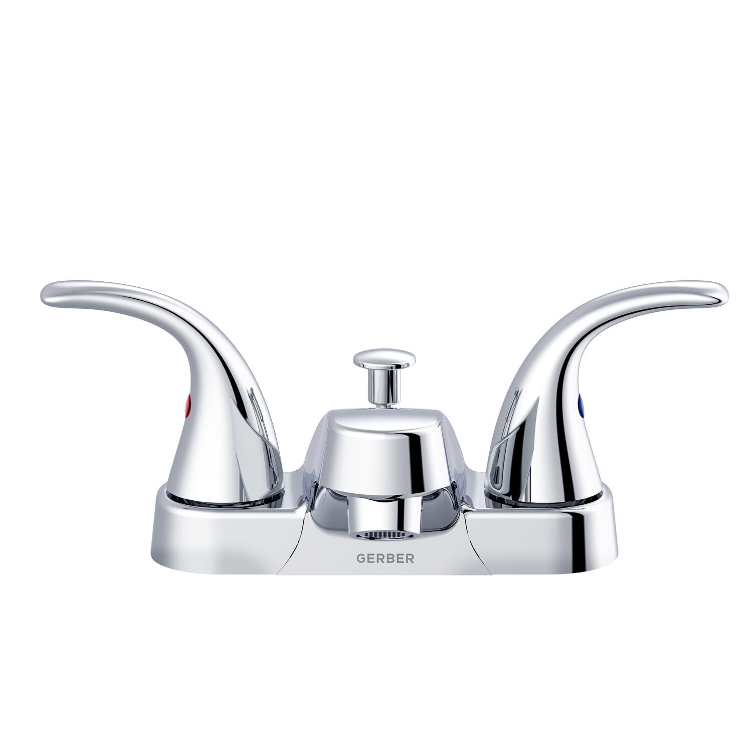 Maxwell® SE Two Handle Centerset Lavatory Faucet with Metal Pop-Up Drain