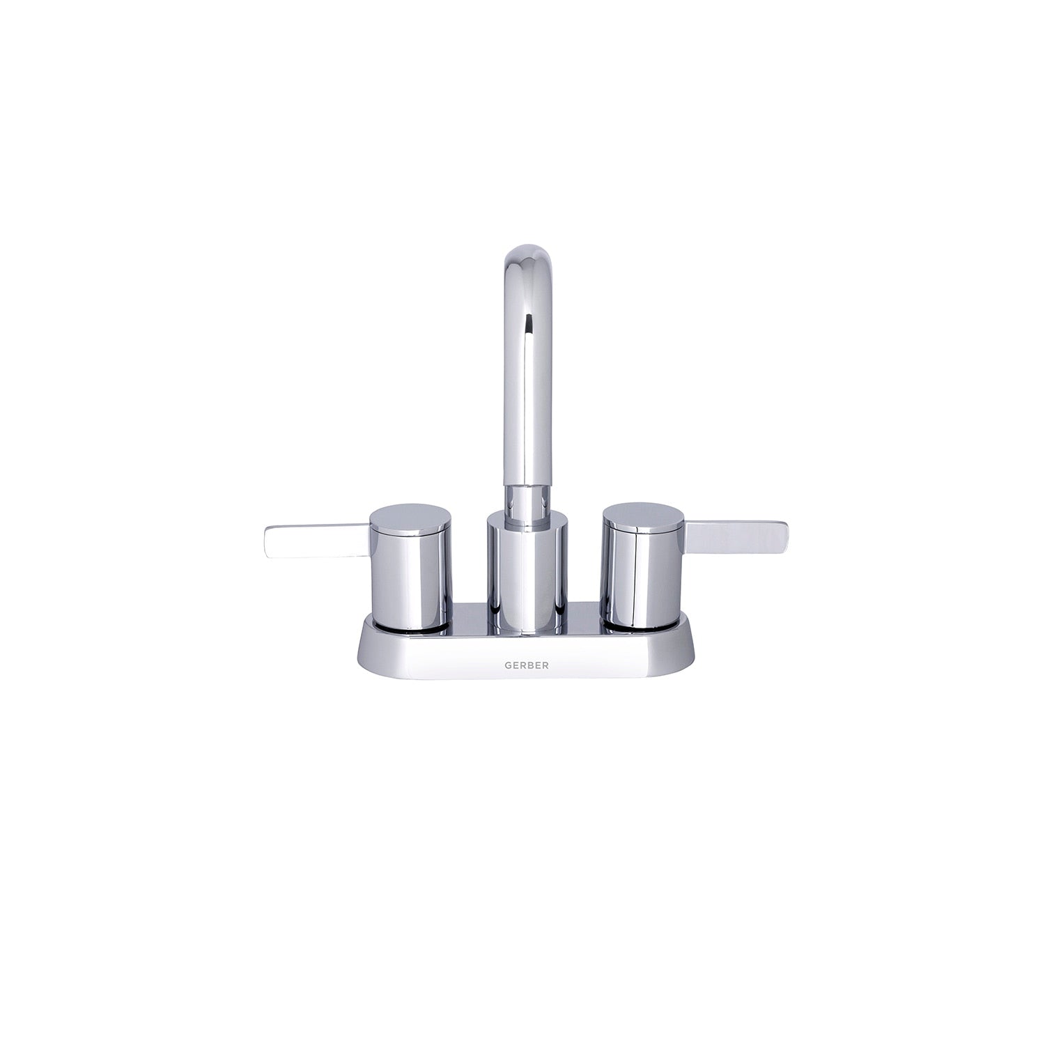 Amalfi™ Two Handle Centerset Bathroom Faucet with 50/50 Touch-Down Drain