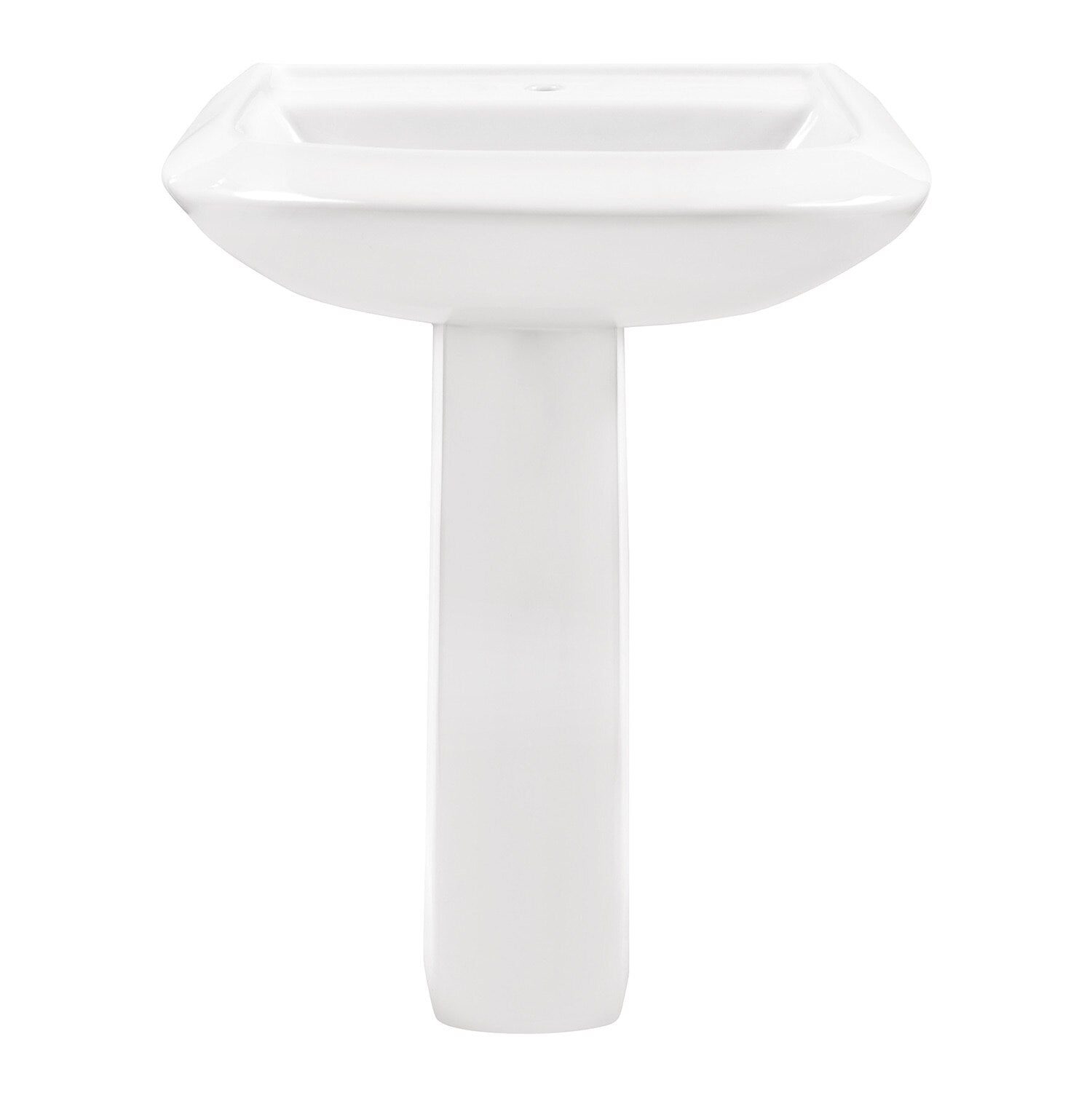 Avalanche® Single Hole Standard Pedestal Bathroom Sink